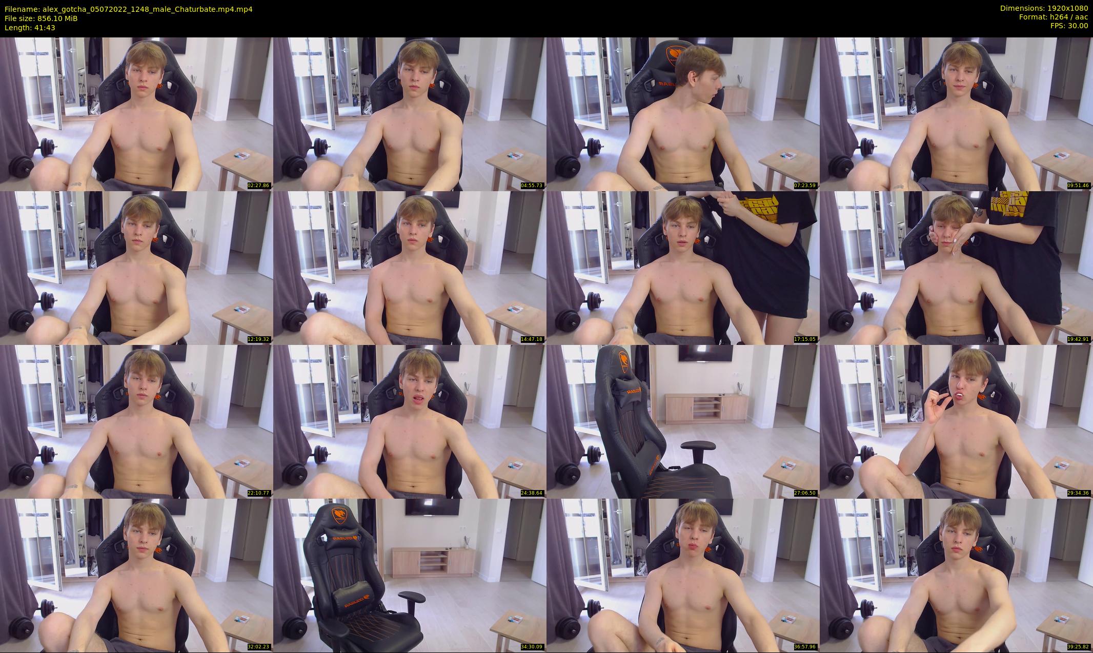 alex_gotcha — 42 minute Chaturbate male cam show recording, 1080p, Jul 5, 2022