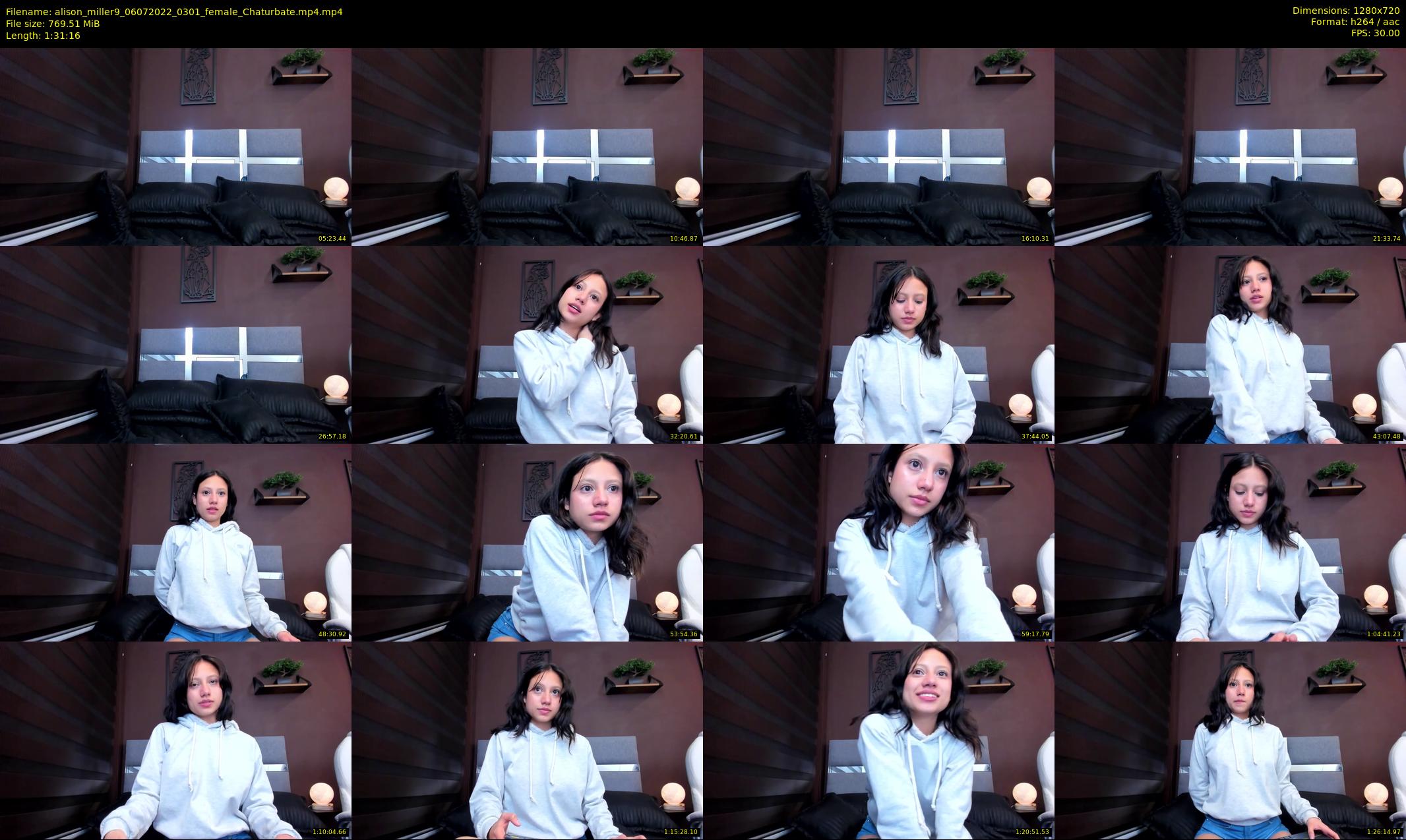 alison_miller9 — 92 minute Chaturbate female cam show recording, 720p, Jul 6, 2022