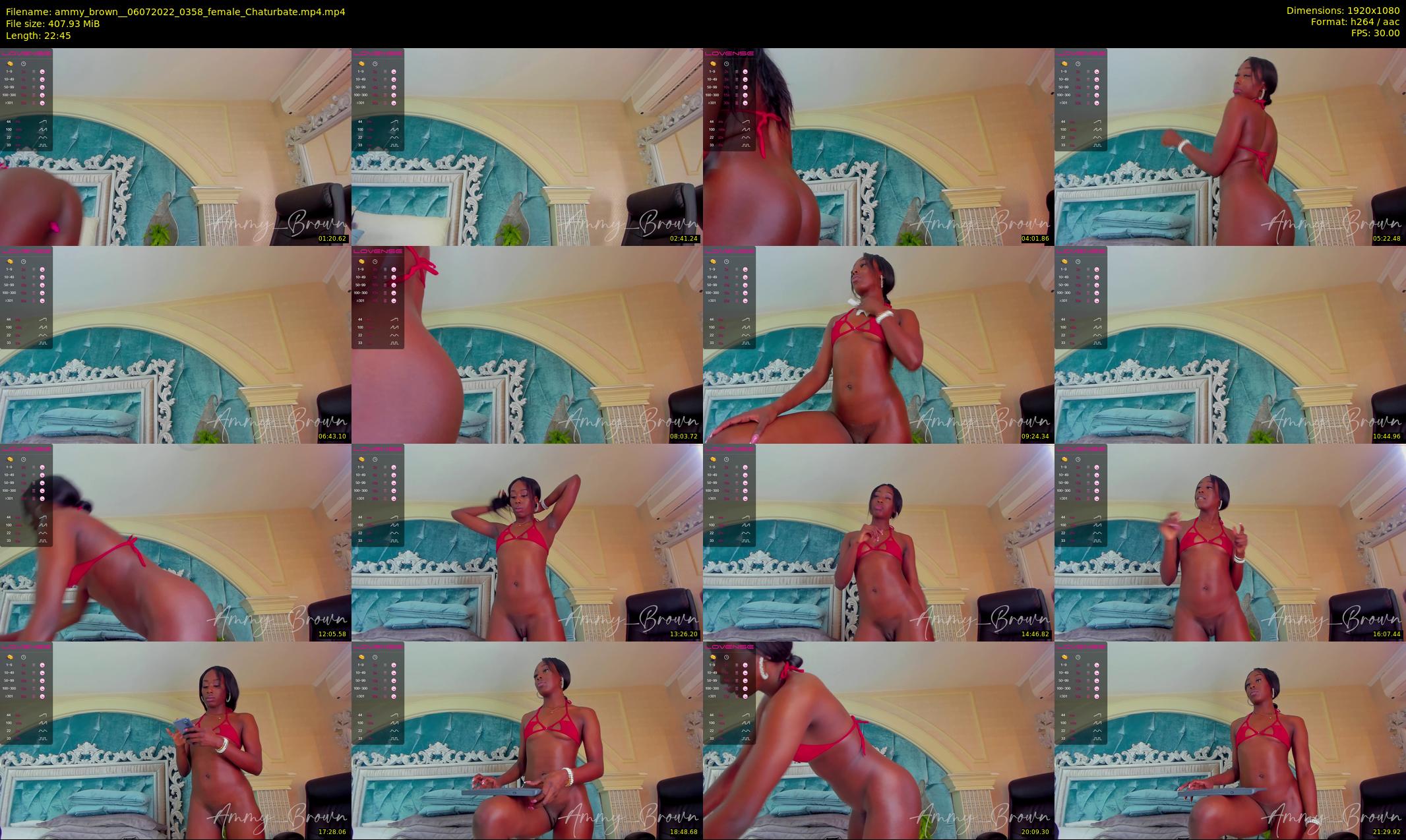 ammy_brown_ — 23 minute Chaturbate female cam show recording, 1080p, Jul 6, 2022