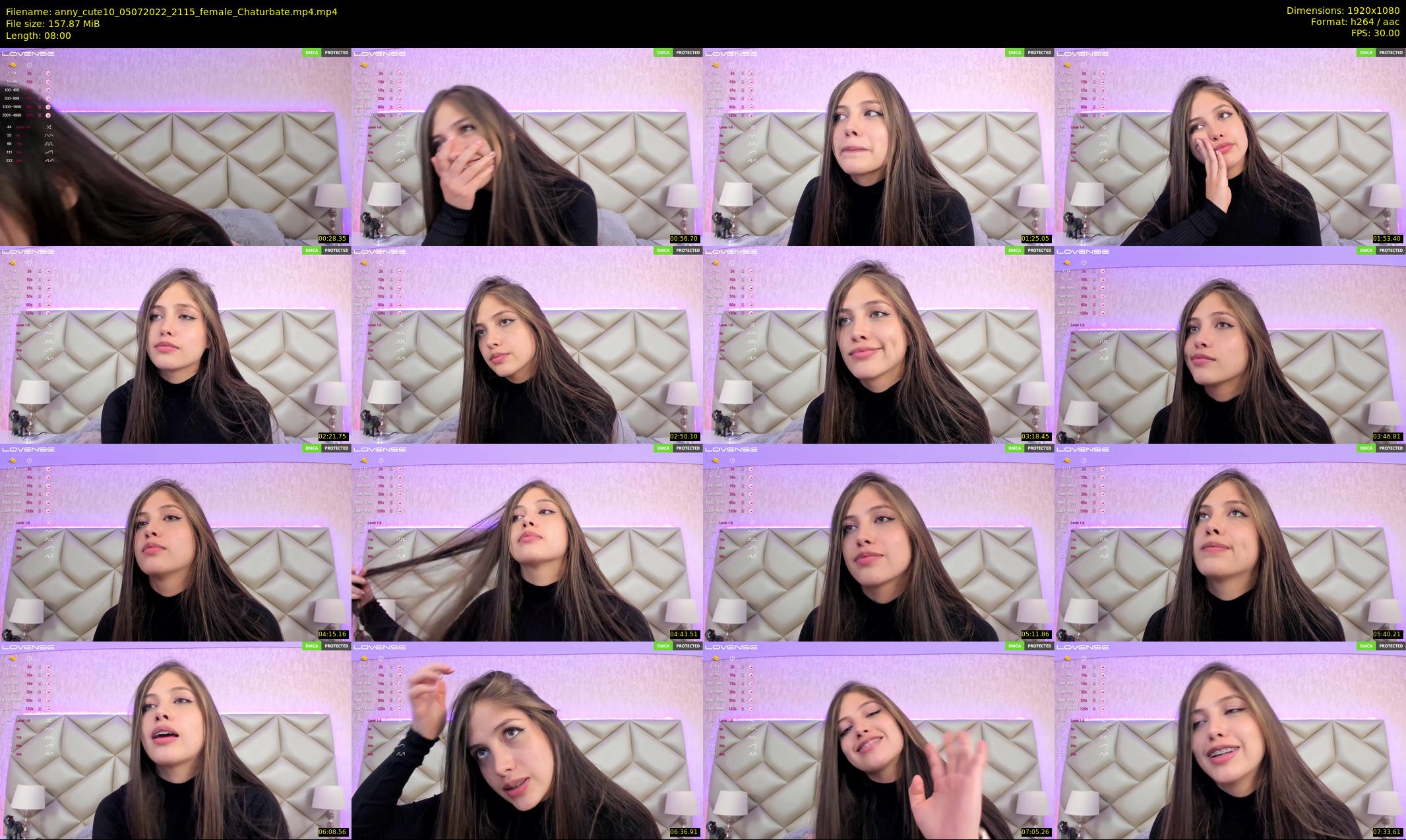 anny_cute10 — 8 minute Chaturbate female cam show recording, 1080p, Jul 5, 2022