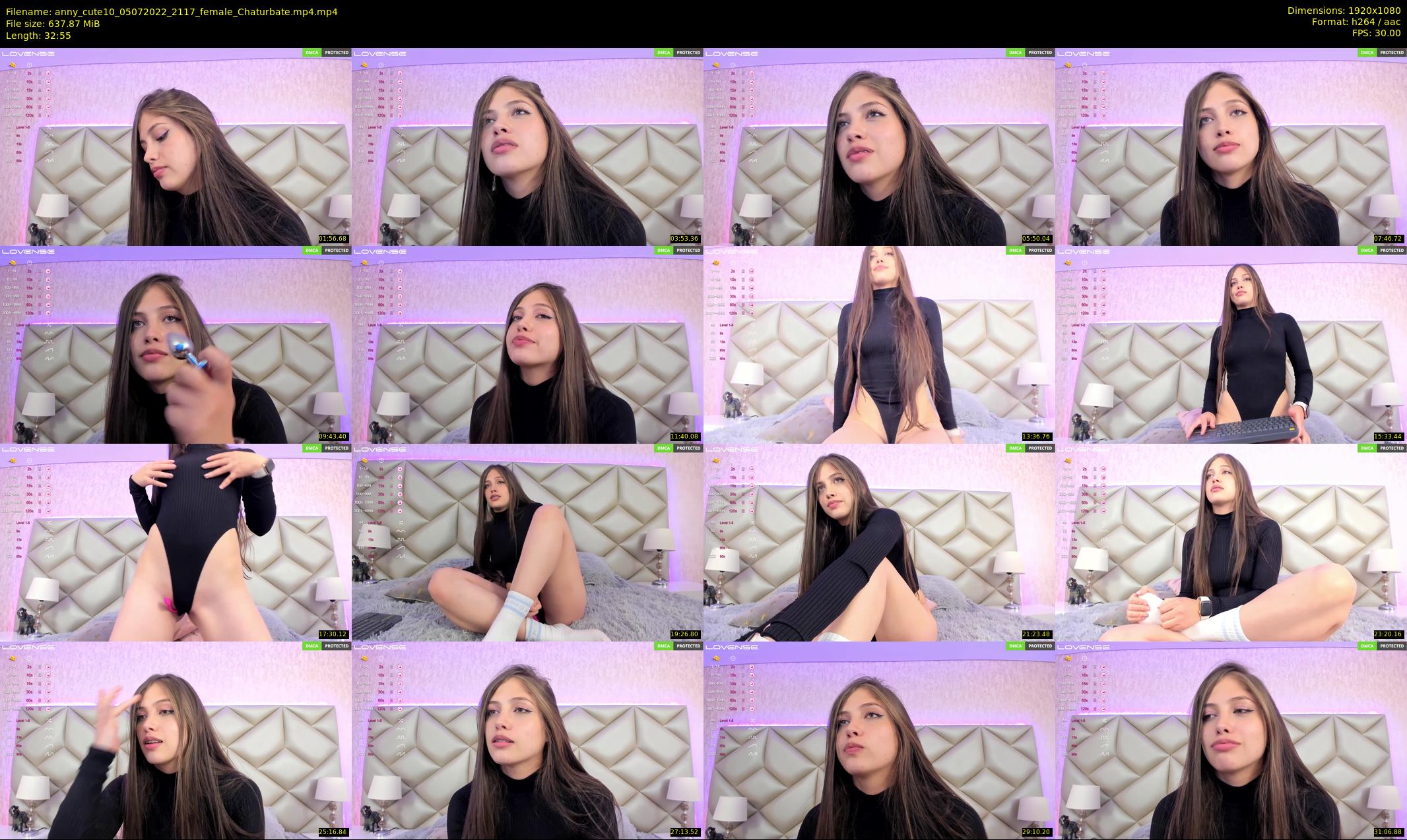anny_cute10 — 33 minute Chaturbate female cam show recording, 1080p, Jul 5, 2022