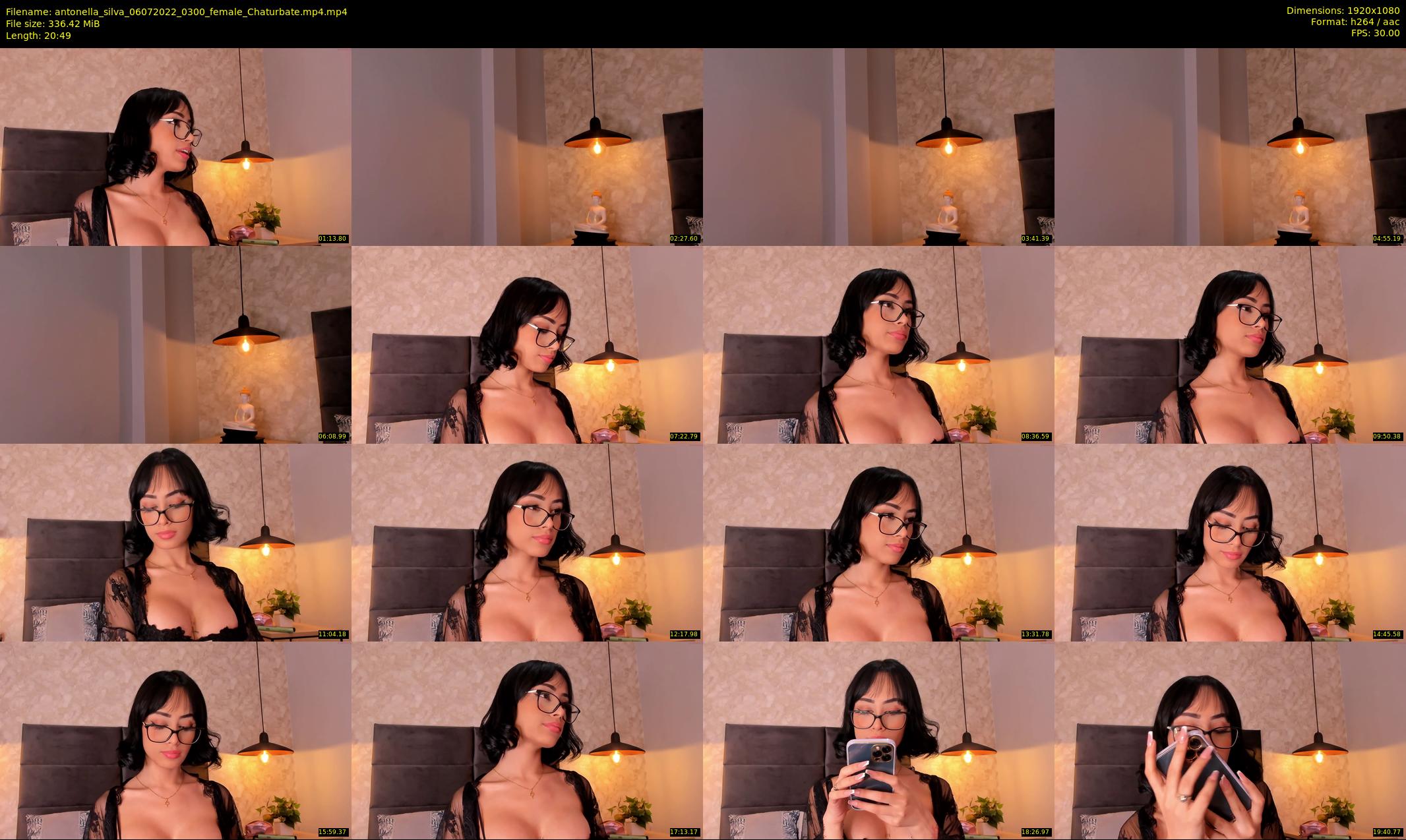 antonella_silva — 21 minute Chaturbate female cam show recording, 1080p, Jul 6, 2022