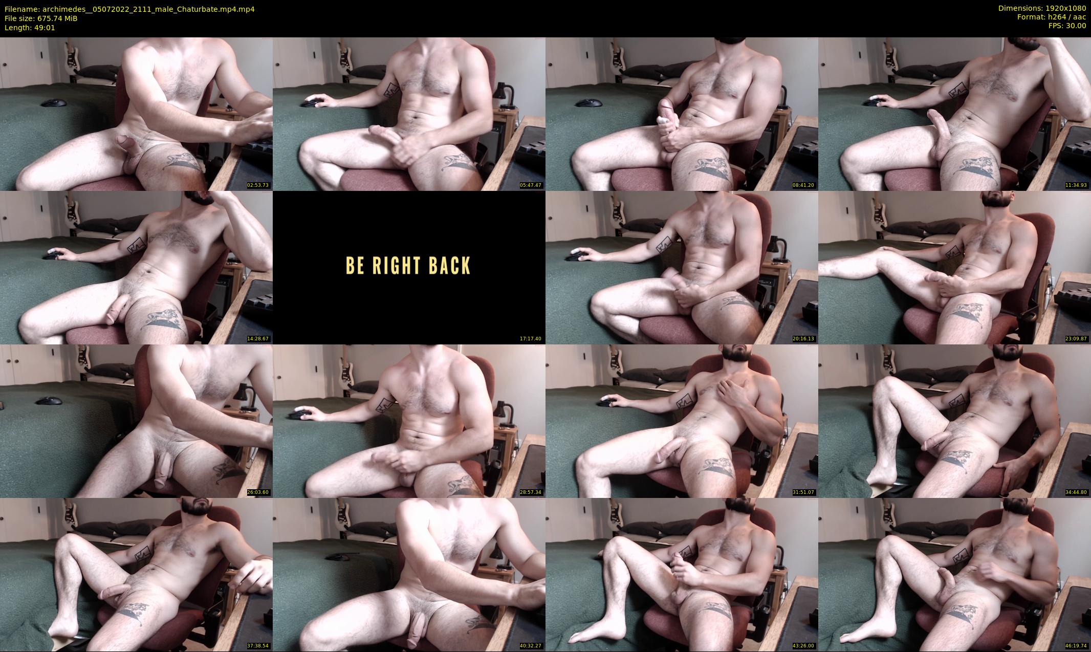 archimedes_ — 50 minute Chaturbate male cam show recording, 1080p, Jul 5, 2022