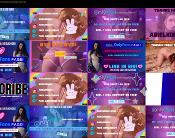 arielking69 — 8 minute Chaturbate female cam show recording, 1080p, Jul 5, 2022