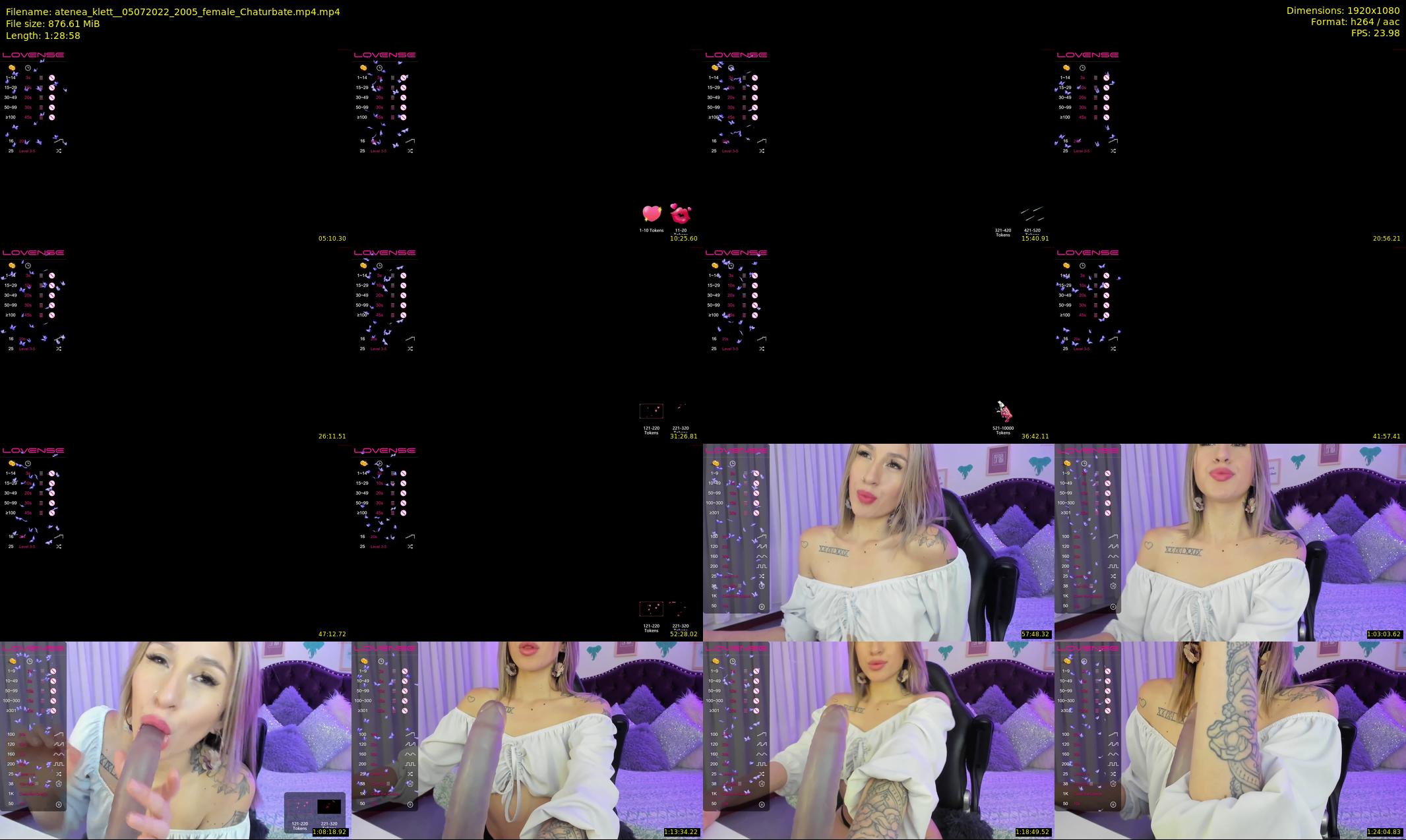 atenea_klett_ — 89 minute Chaturbate female cam show recording, 1080p, Jul 5, 2022