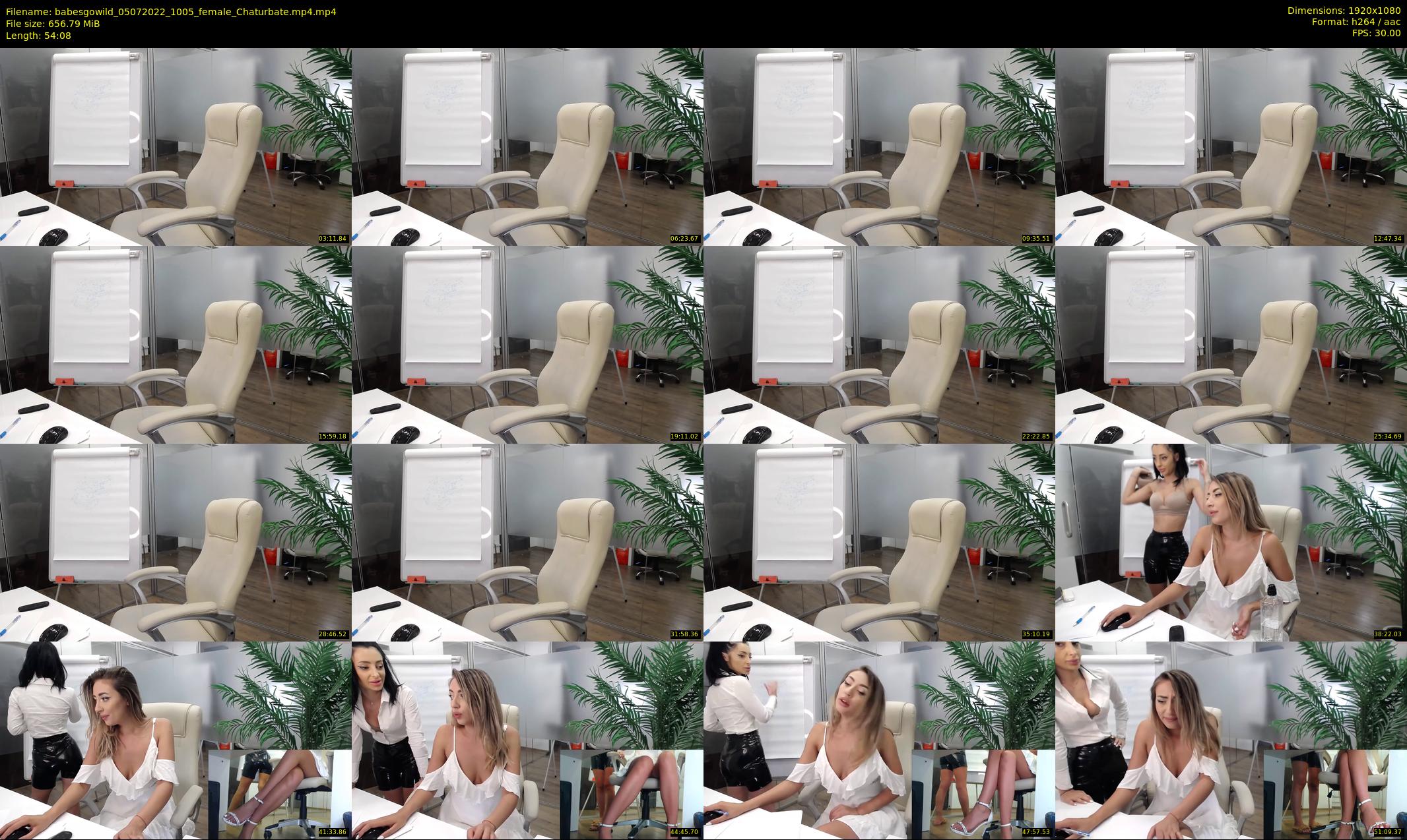 babesgowild — 55 minute Chaturbate couple cam show recording, 1080p, Jul 5, 2022