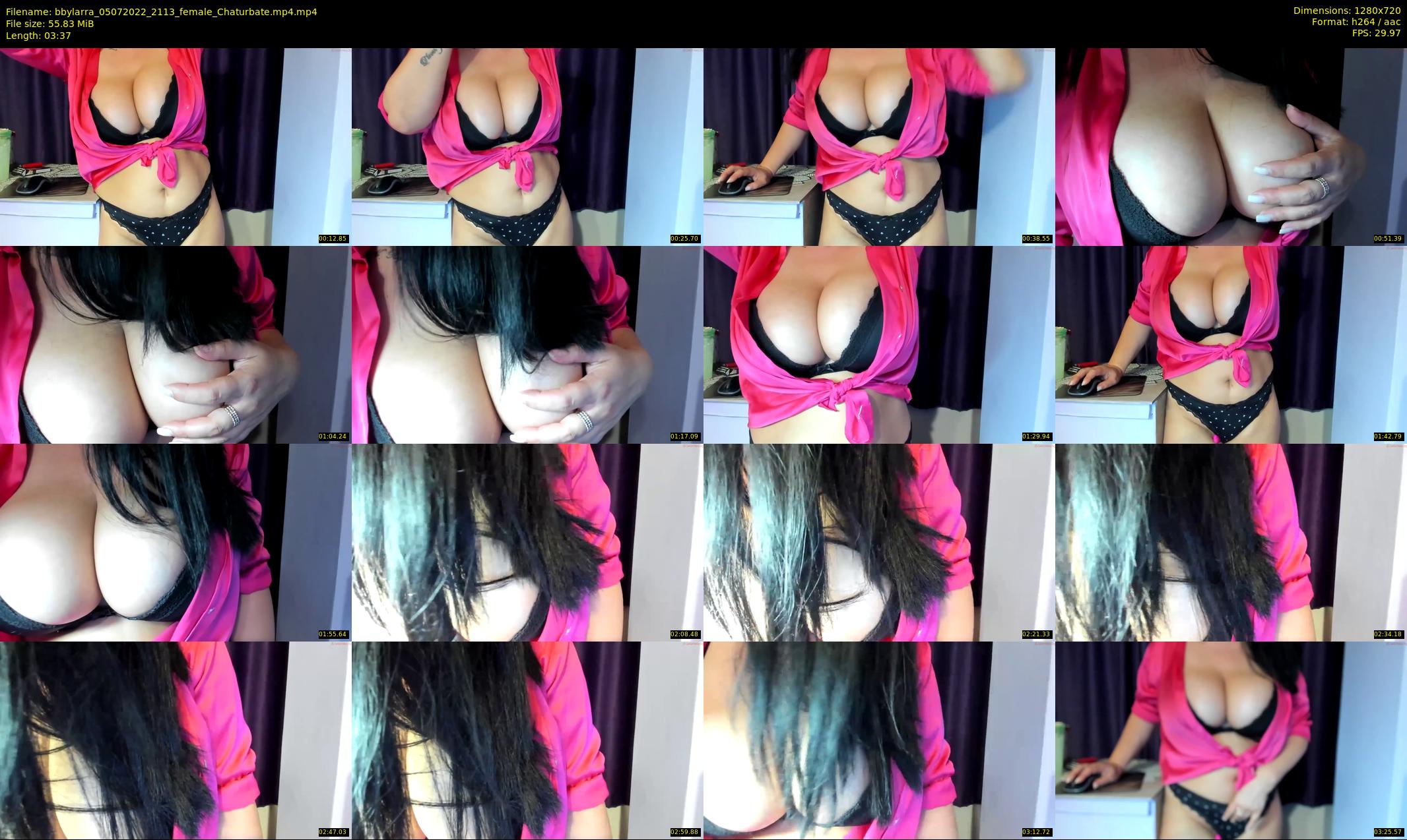 bbylarra — 4 minute Chaturbate couple cam show recording, 720p, Jul 5, 2022