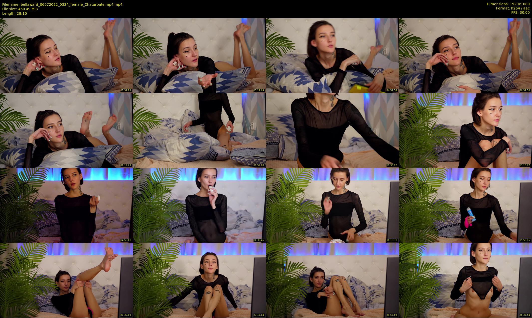 bellaward — 29 minute Chaturbate female cam show recording, 1080p, Jul 6, 2022