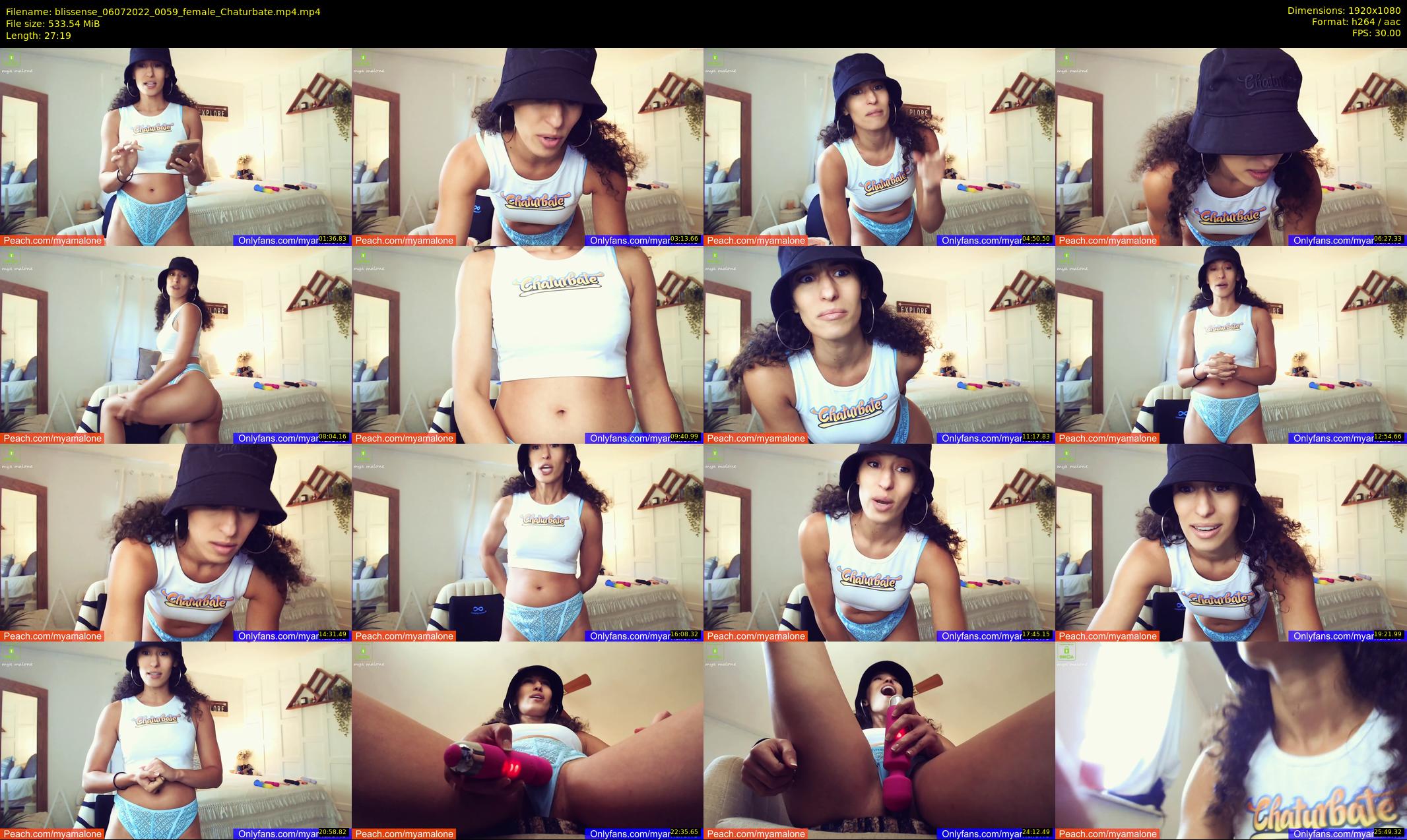 blissense — 28 minute Chaturbate female cam show recording, 1080p, Jul 6, 2022