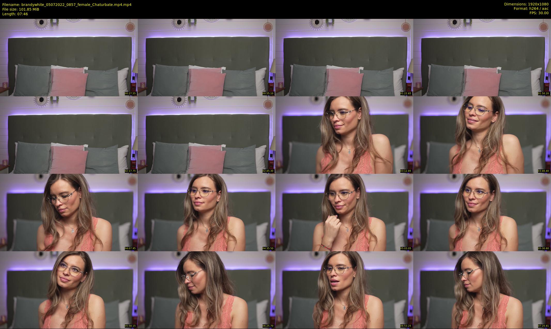 brandywhite — 8 minute Chaturbate female cam show recording, 1080p, Jul 5, 2022