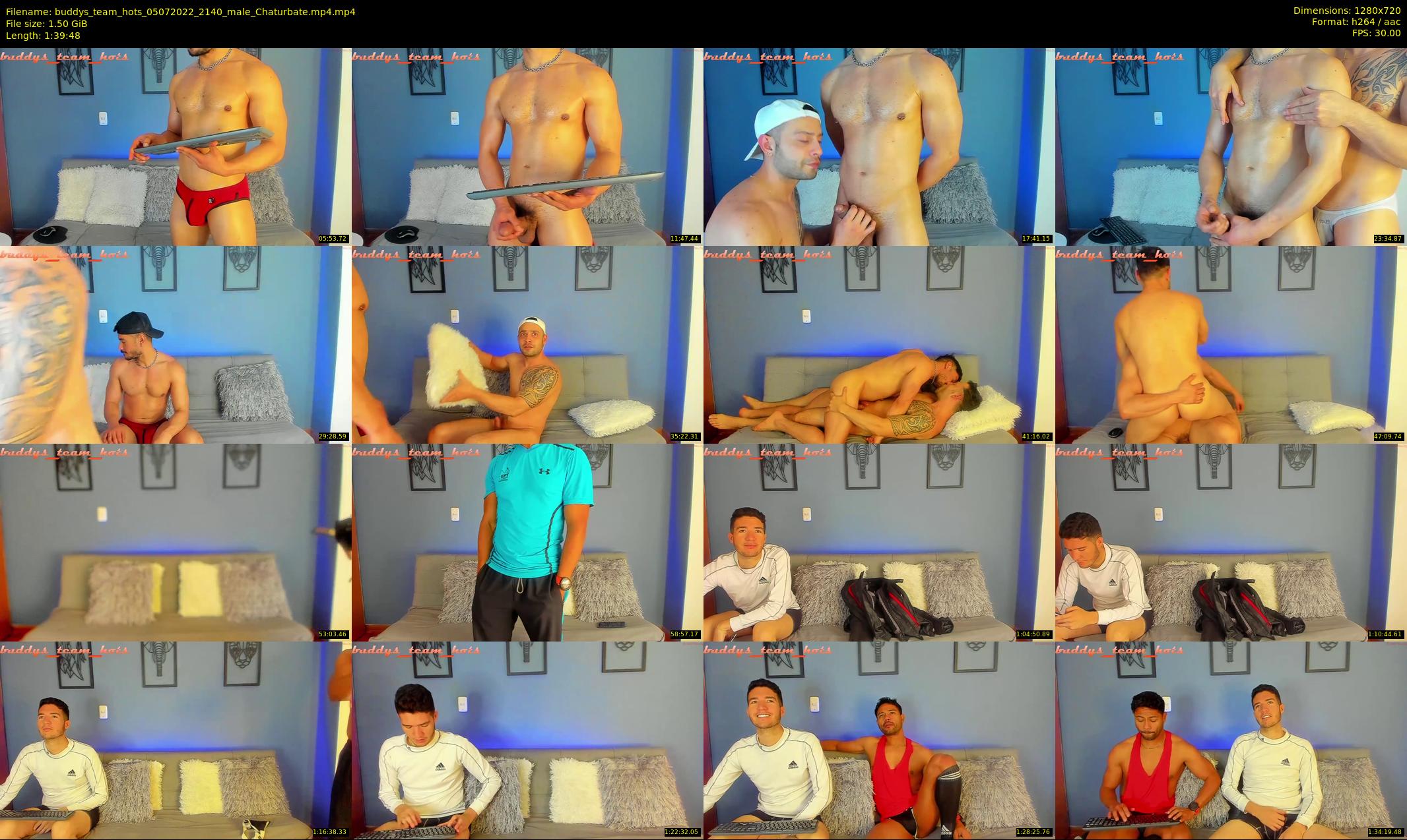 buddys_team_hots — 100 minute Chaturbate couple cam show recording, 720p, Jul 5, 2022