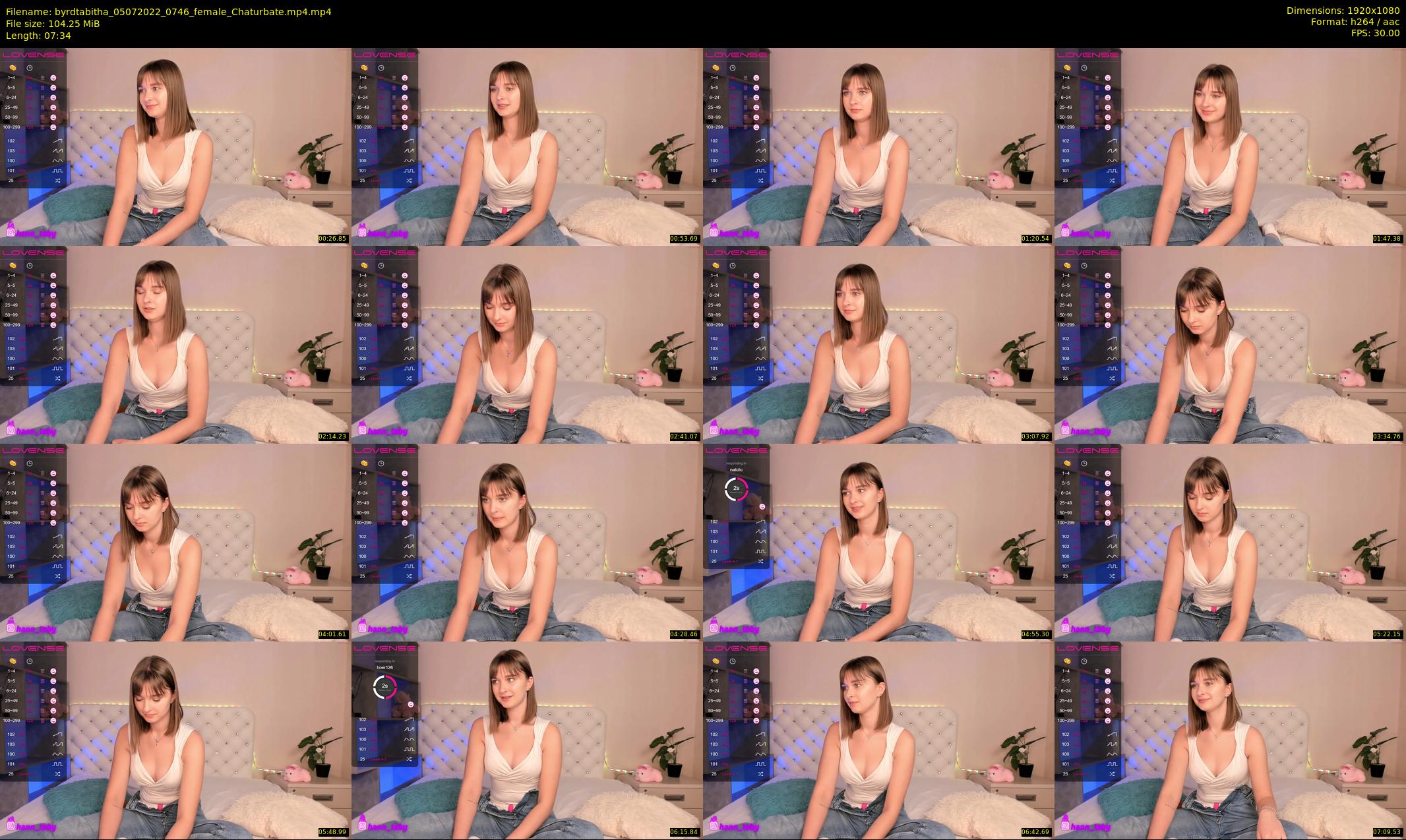 byrdtabitha — 8 minute Chaturbate female cam show recording, 1080p, Jul 5, 2022