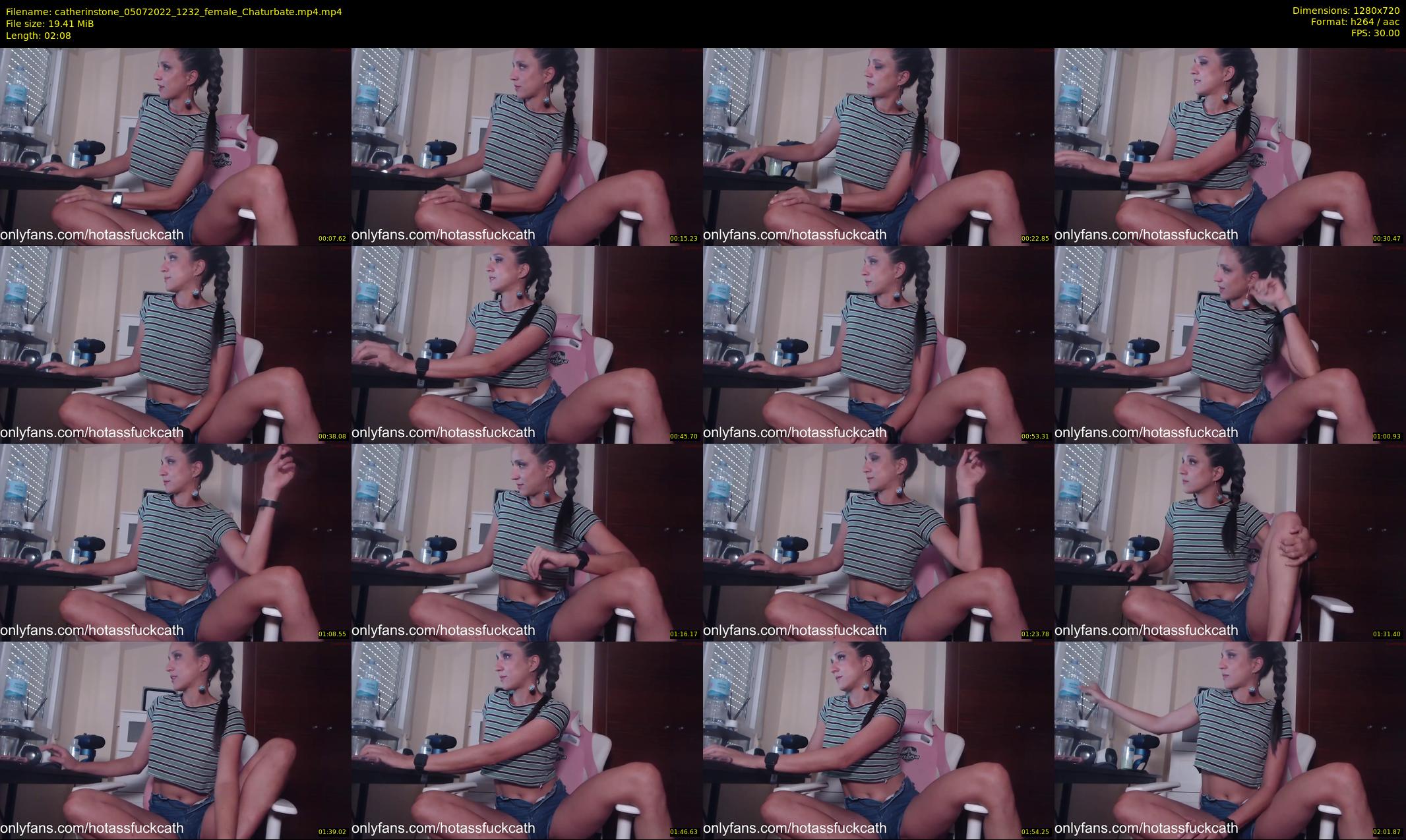 catherinstone — 3 minute Chaturbate female cam show recording, 720p, Jul 5, 2022