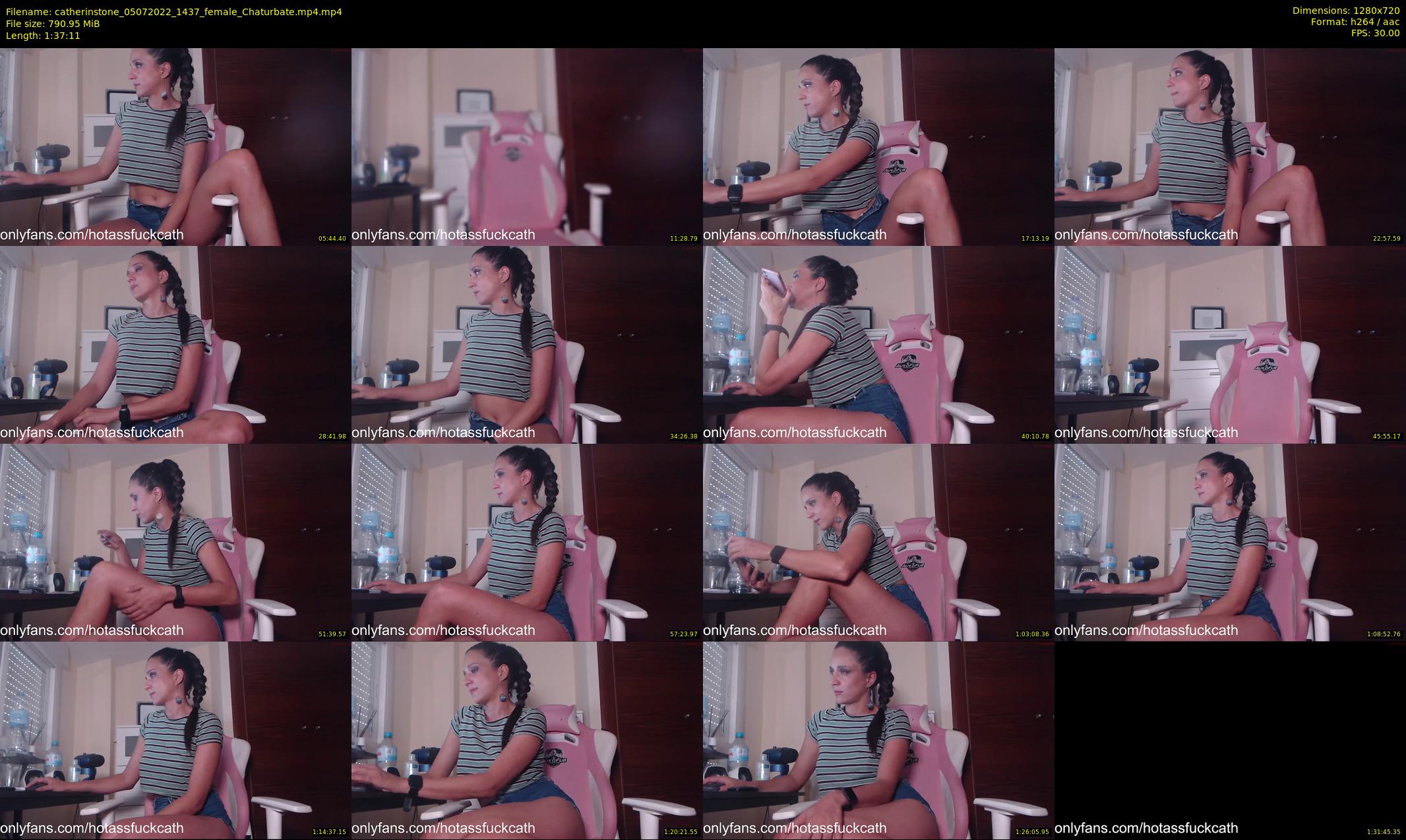 catherinstone — 98 minute Chaturbate female cam show recording, 720p, Jul 5, 2022