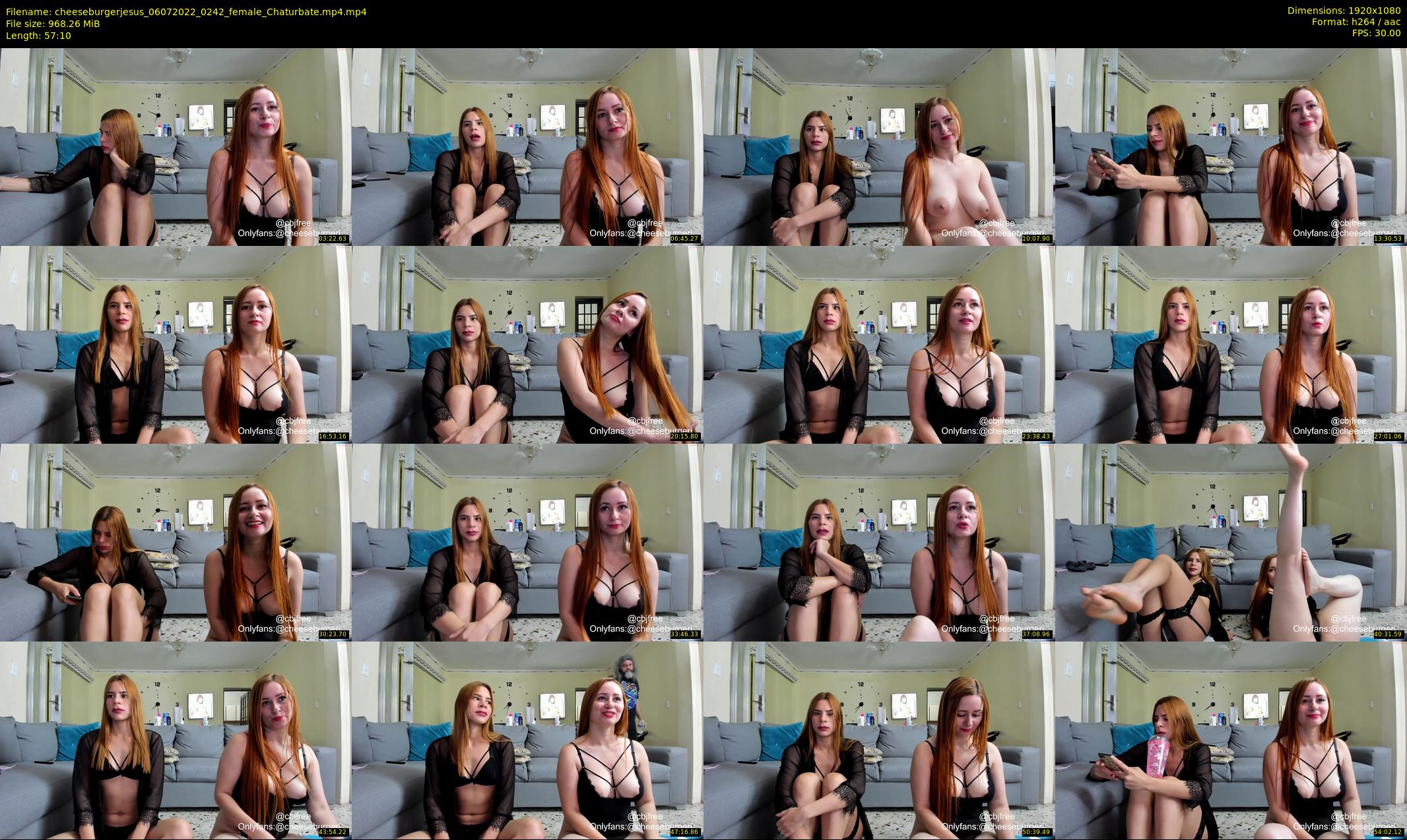 cheeseburgerjesus — 58 minute Chaturbate couple cam show recording, 1080p, Jul 6, 2022