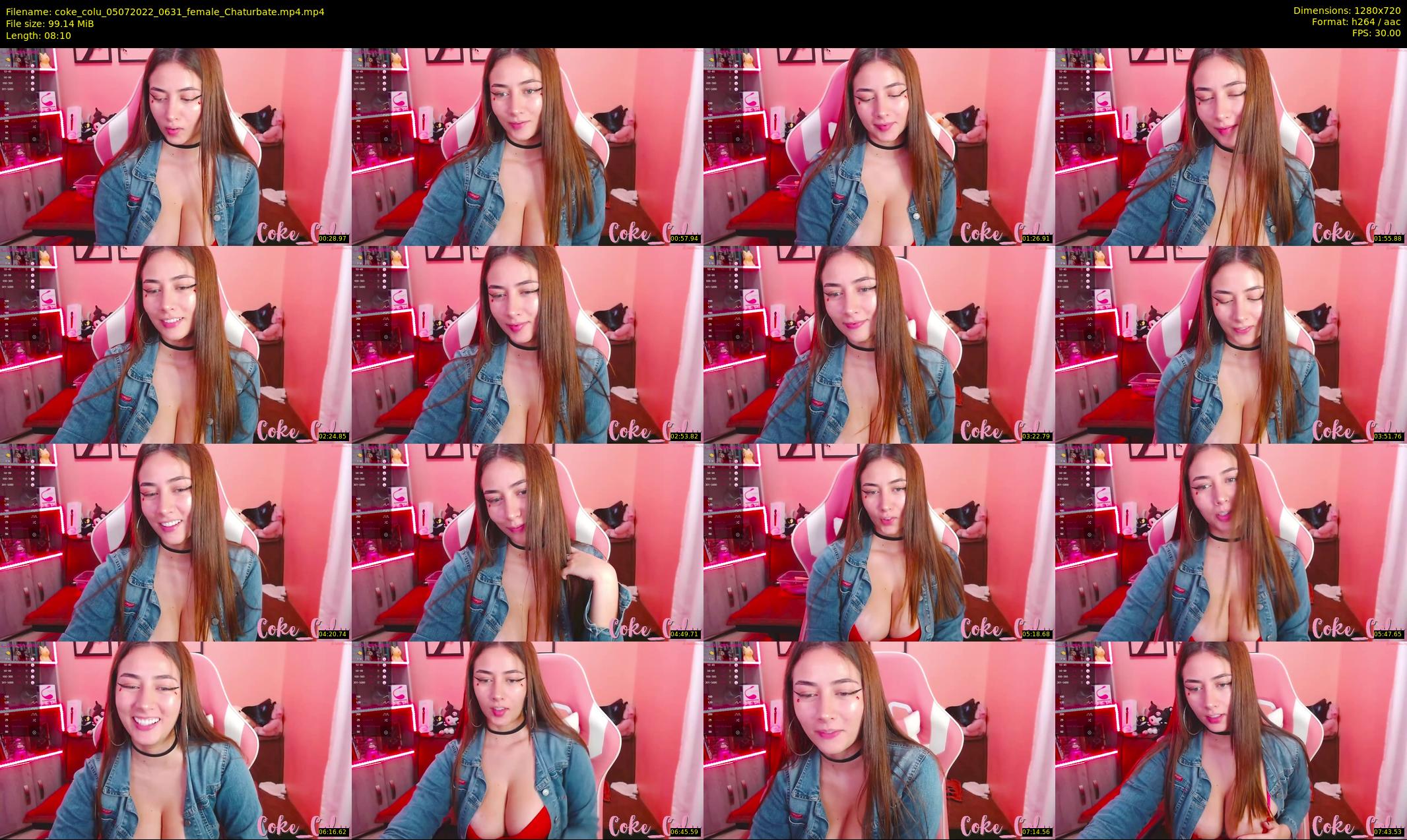 coke_colu — 9 minute Chaturbate female cam show recording, 720p, Jul 5, 2022