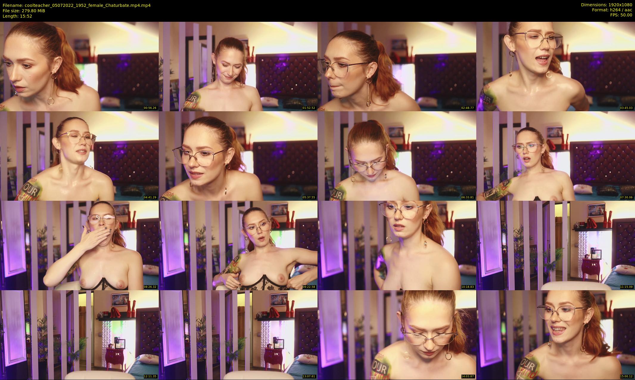 coolteacher — 16 minute Chaturbate female cam show recording, 1080p, Jul 5, 2022