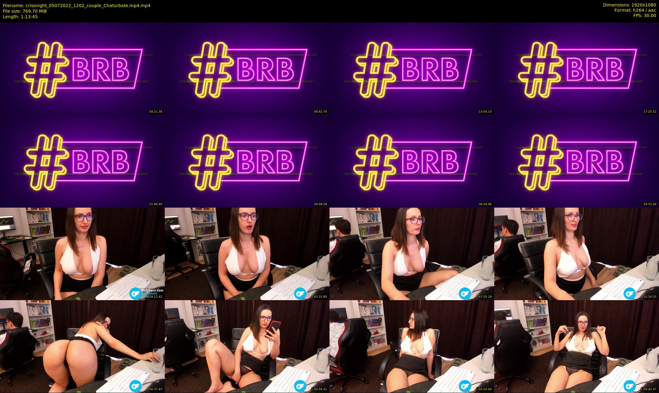 crissnight — 74 minute Chaturbate female cam show recording, 1080p, Jul 5, 2022