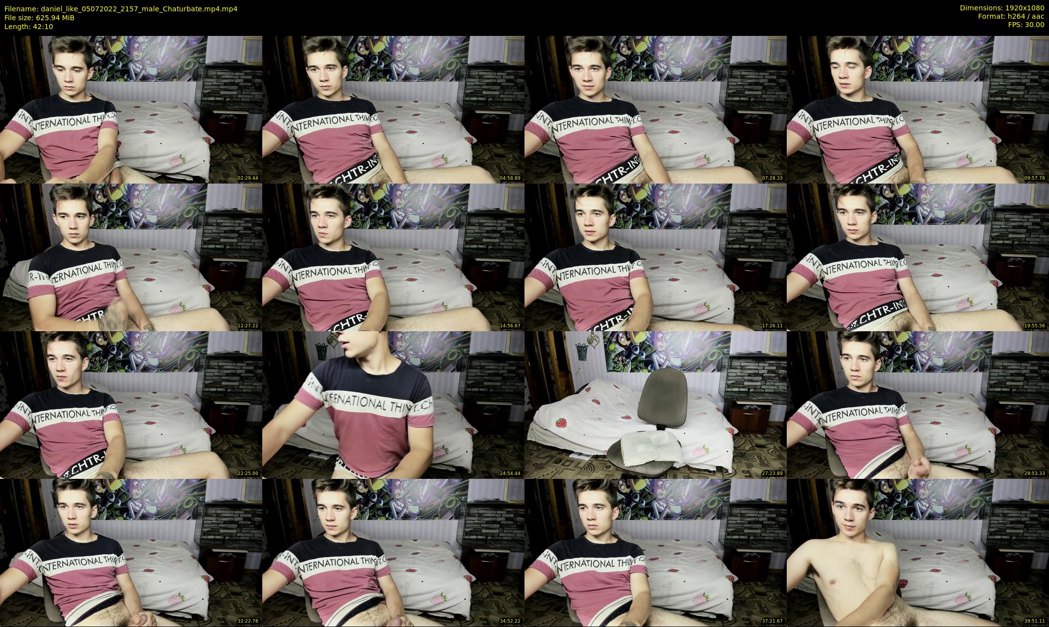 daniel_like — 43 minute Chaturbate male cam show recording, 1080p, Jul 5, 2022