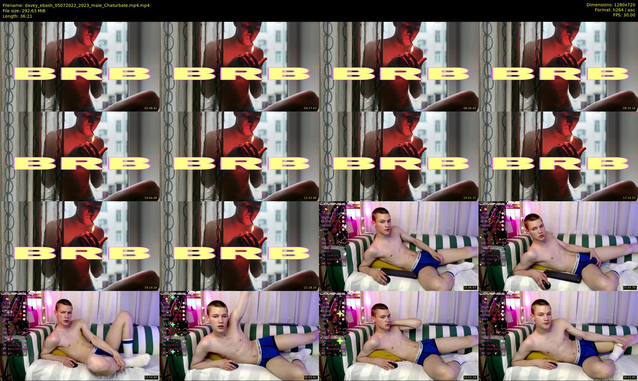 davey_ebash — 37 minute Chaturbate male cam show recording, 720p, Jul 5, 2022
