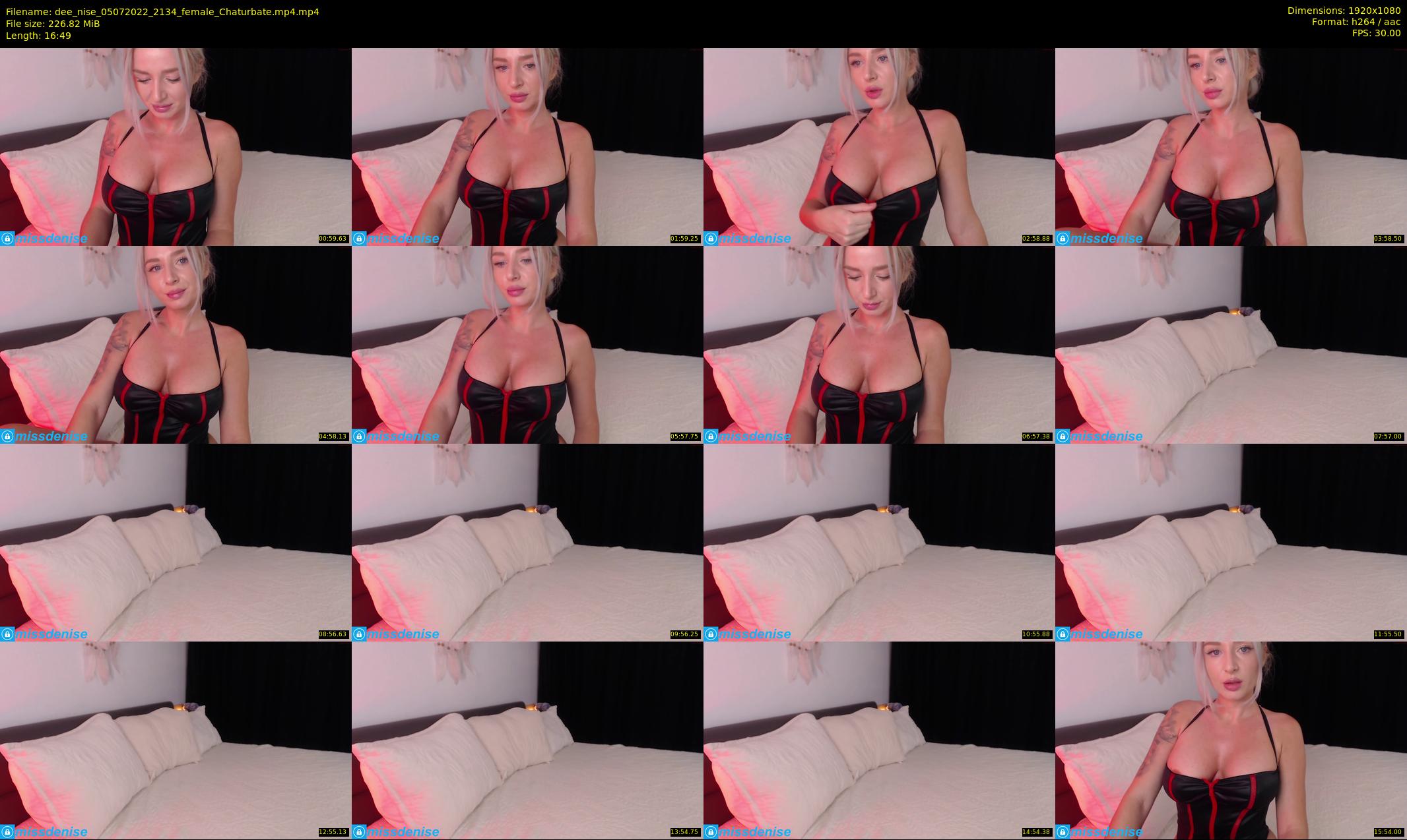 dee_nise — 17 minute Chaturbate female cam show recording, 1080p, Jul 5, 2022