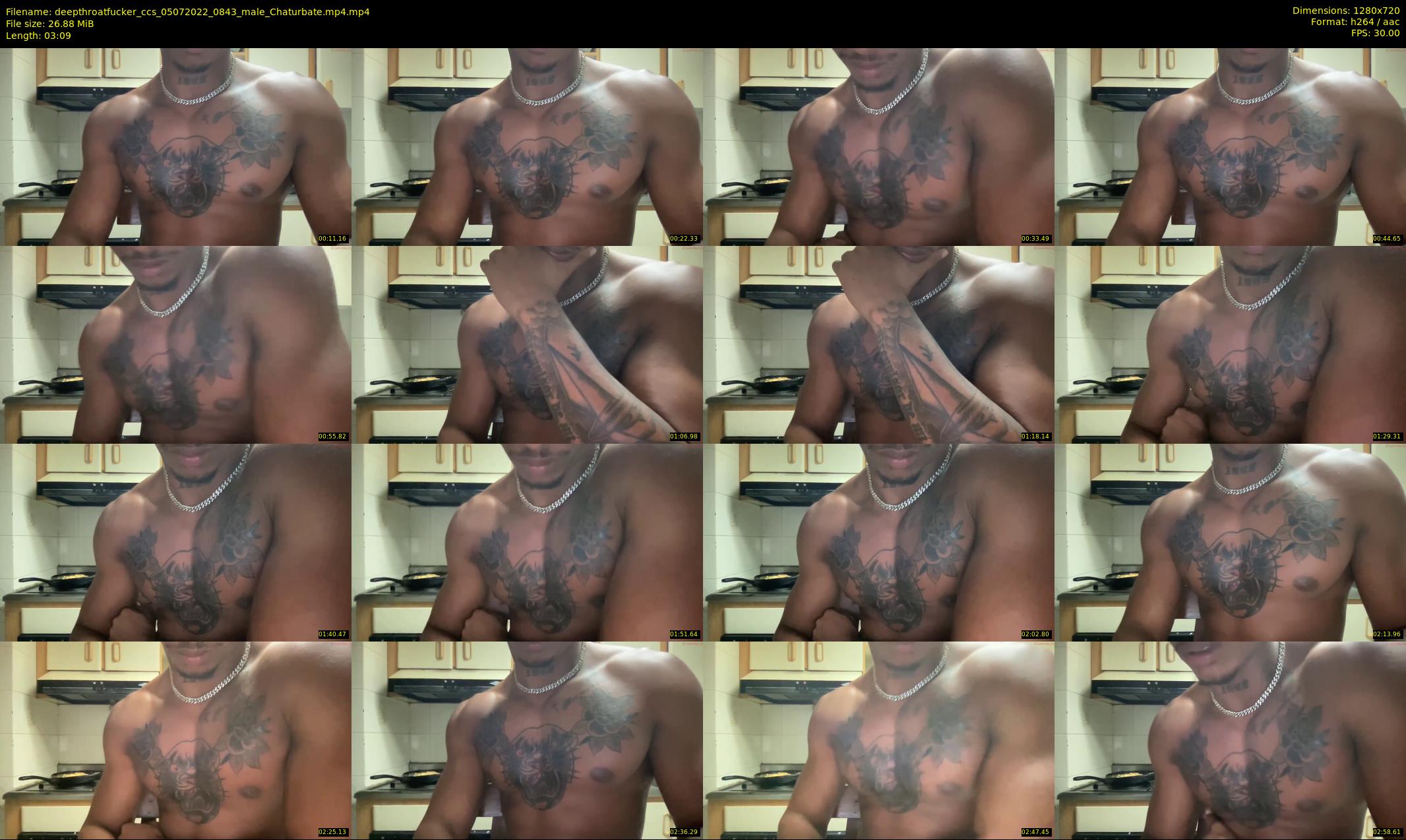 deepthroatfucker_ccs — 4 minute Chaturbate male cam show recording, 720p, Jul 5, 2022