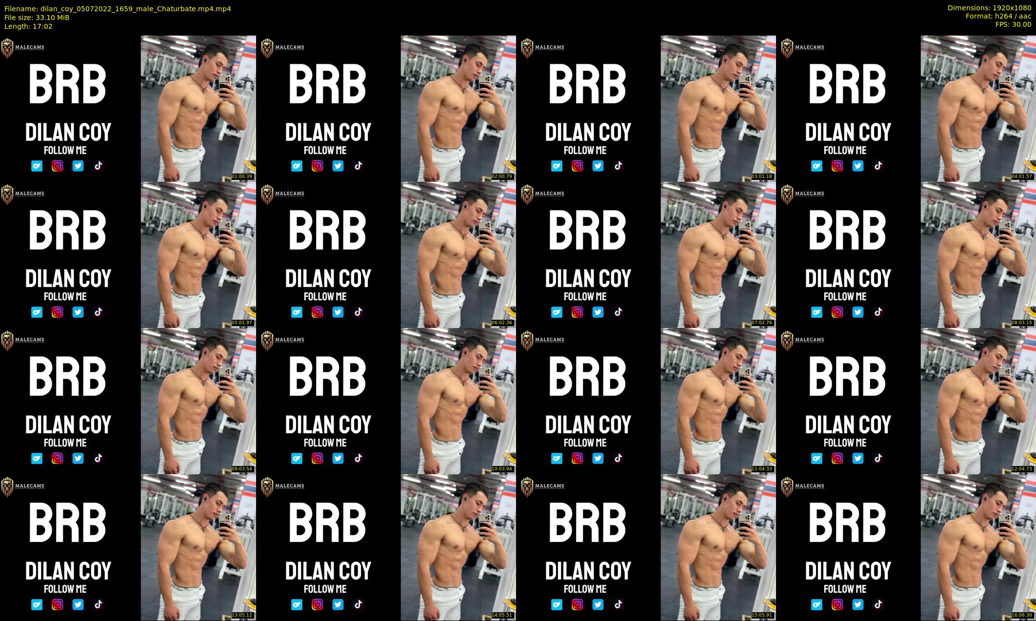 dilan_coy — 18 minute Chaturbate male cam show recording, 1080p, Jul 5, 2022