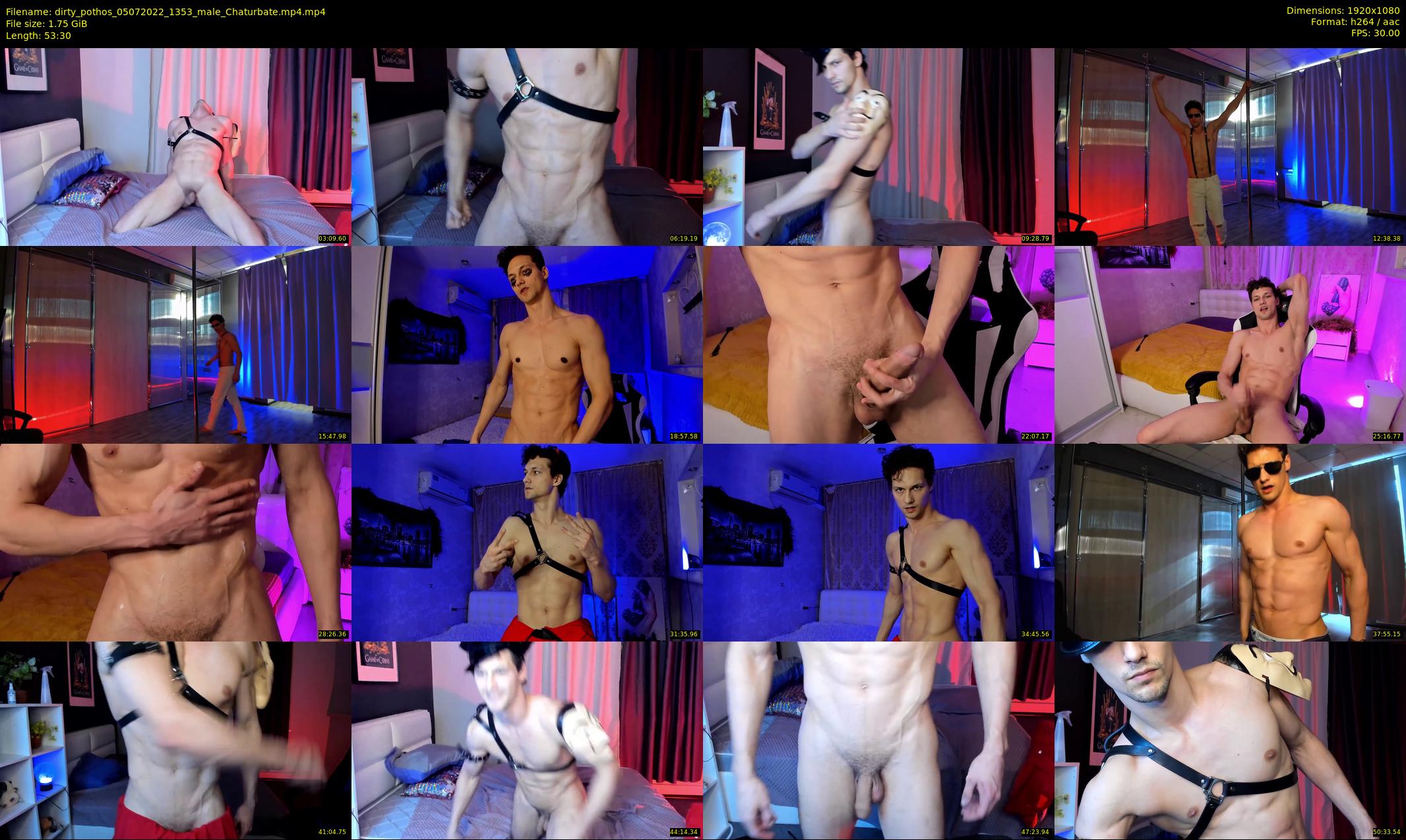 dirty_pothos — 54 minute Chaturbate male cam show recording, 1080p, Jul 5, 2022