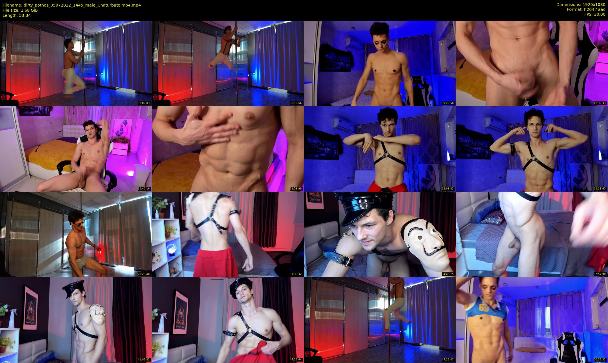 dirty_pothos — 54 minute Chaturbate male cam show recording, 1080p, Jul 5, 2022