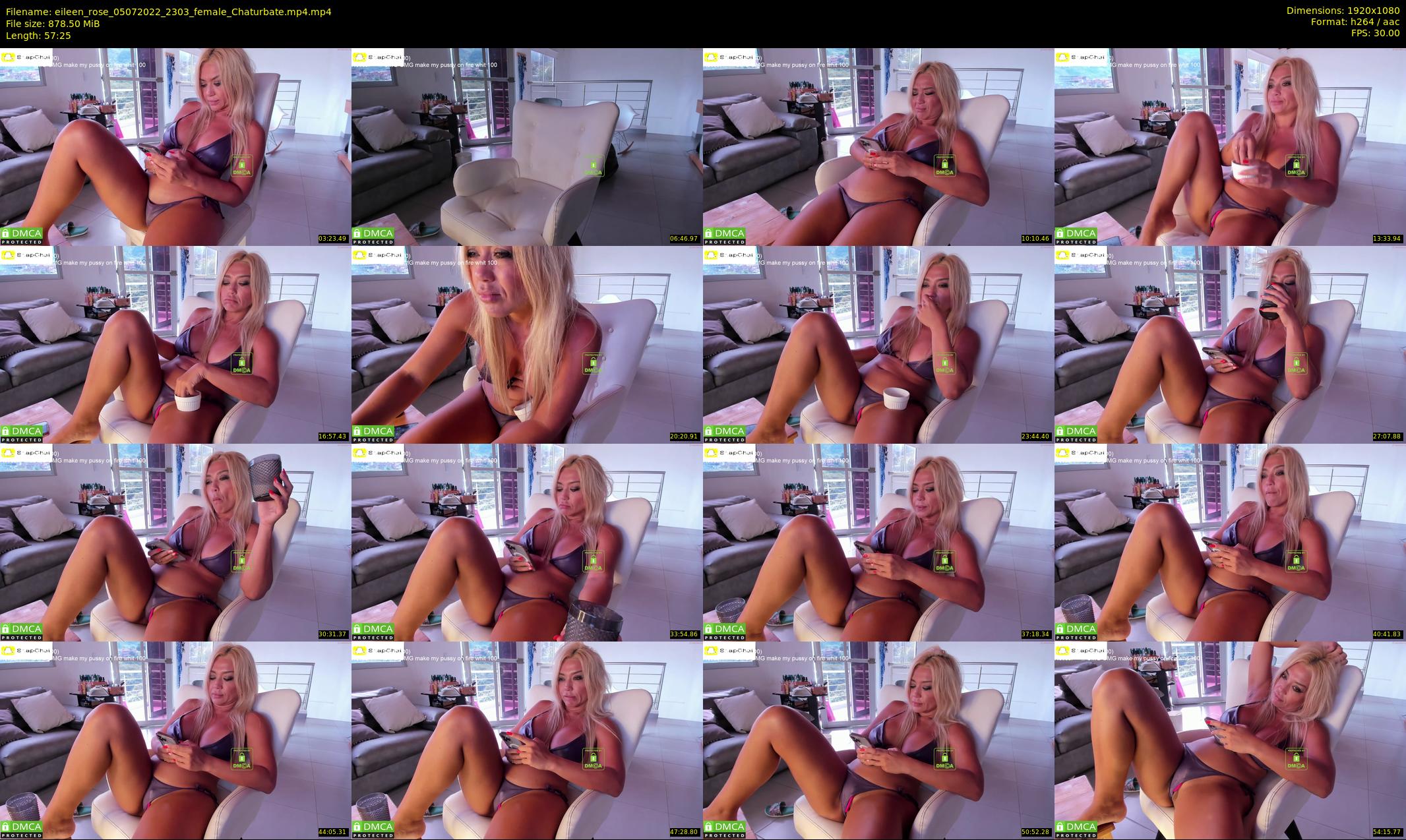 eileen_rose — 58 minute Chaturbate female cam show recording, 1080p, Jul 5, 2022