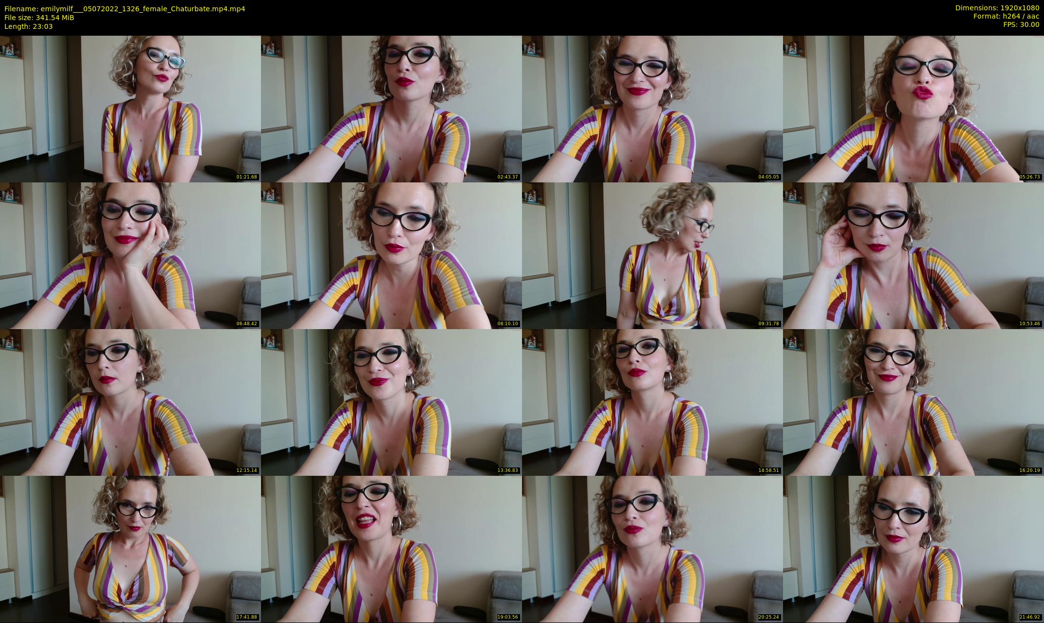 emilymilf__ — 24 minute Chaturbate female cam show recording, 1080p, Jul 5, 2022