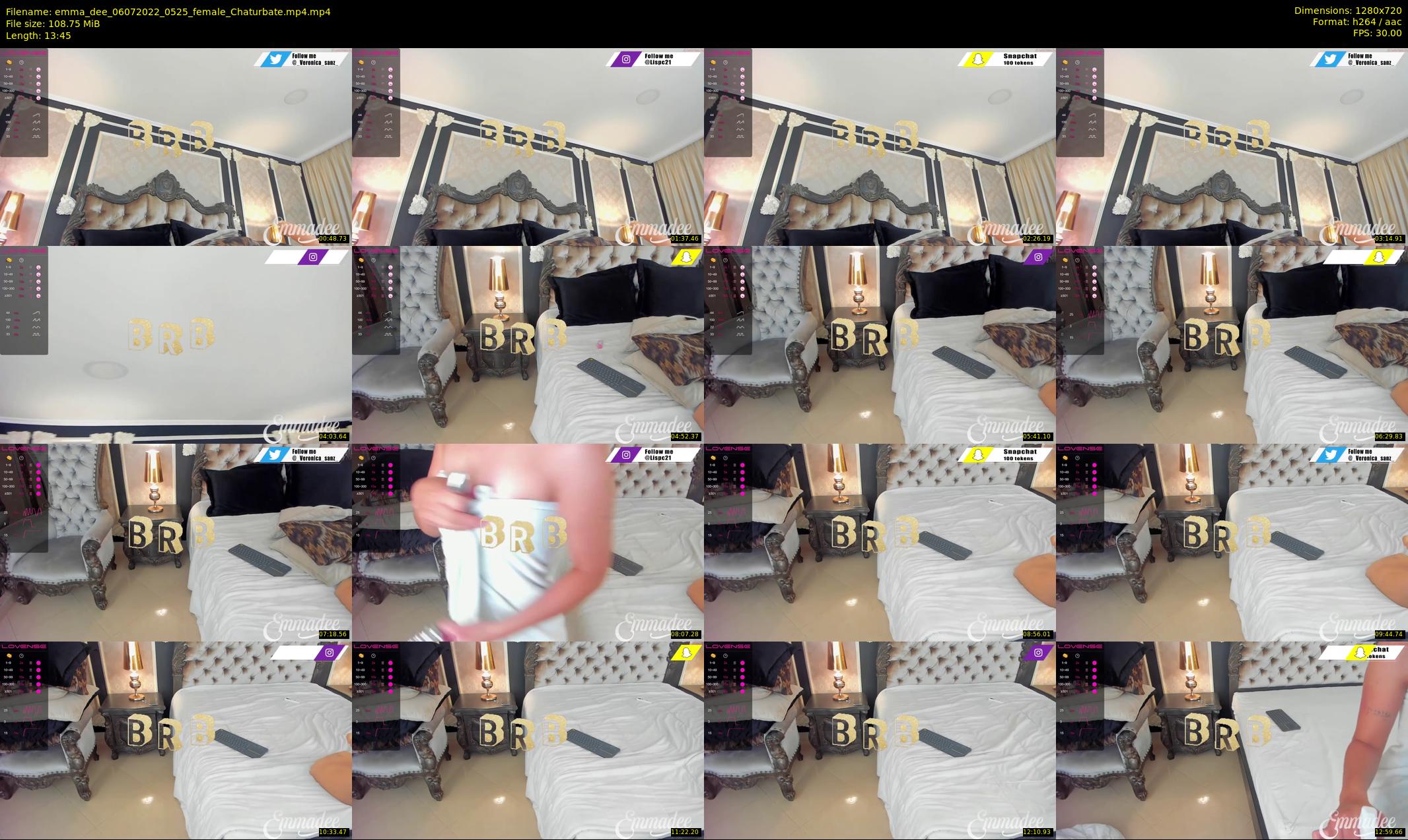 emma_dee — 14 minute Chaturbate female cam show recording, 720p, Jul 6, 2022