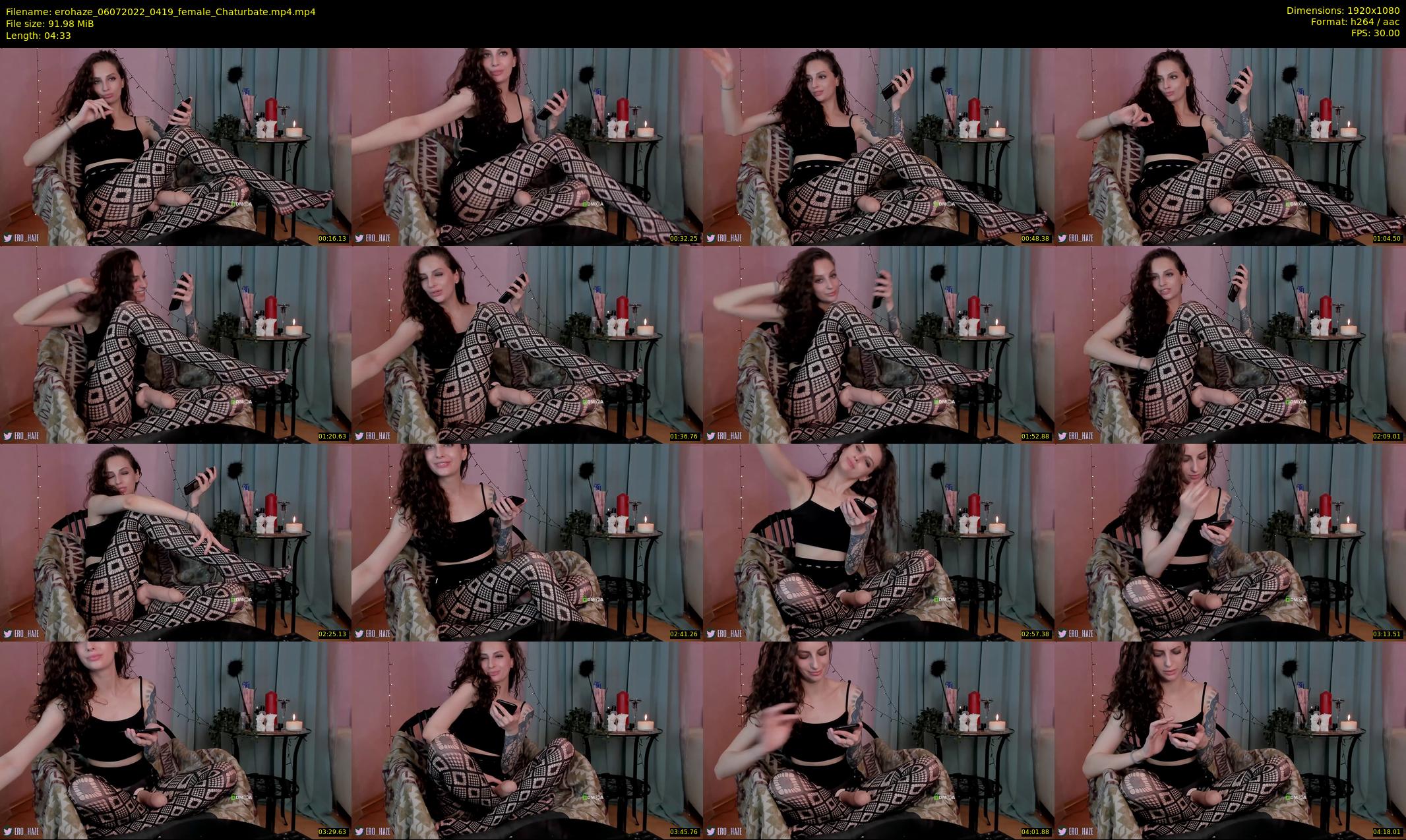erohaze — 5 minute Chaturbate female cam show recording, 1080p, Jul 6, 2022