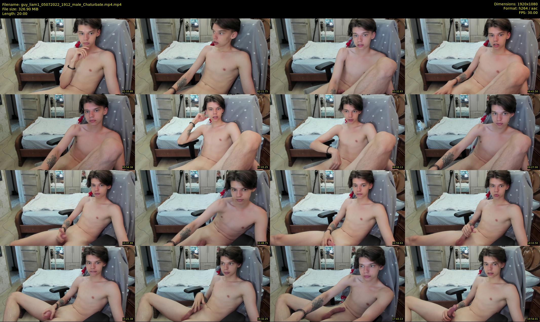 guy_liam1 — 20 minute Chaturbate male cam show recording, 1080p, Jul 5, 2022