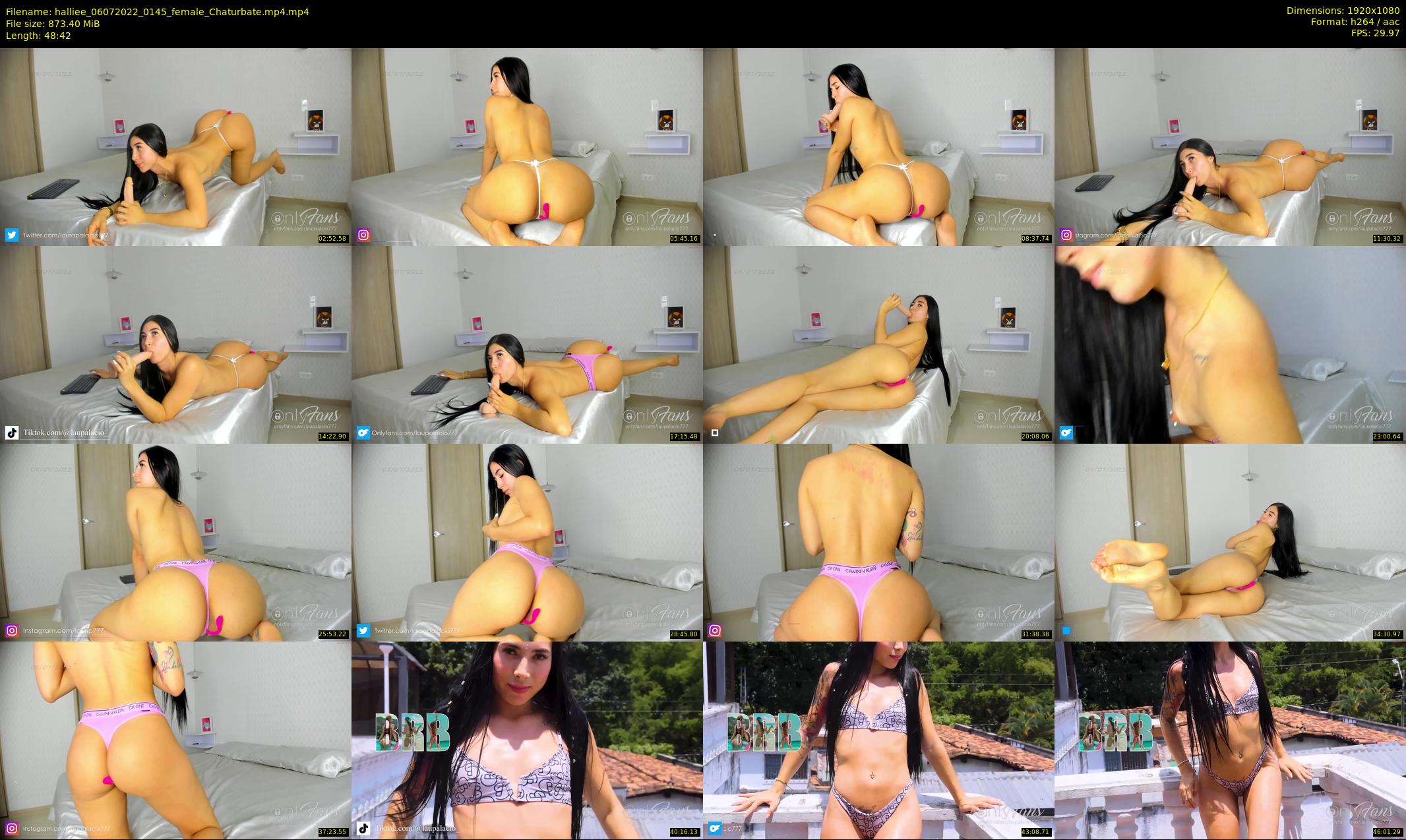 halliee — 49 minute Chaturbate couple cam show recording, 1080p, Jul 6, 2022