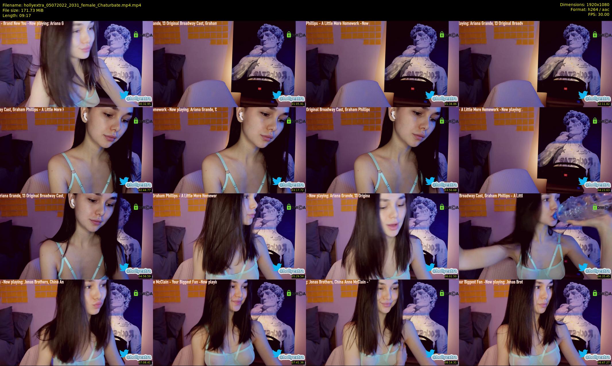 hollyextra — 10 minute Chaturbate female cam show recording, 1080p, Jul 5, 2022