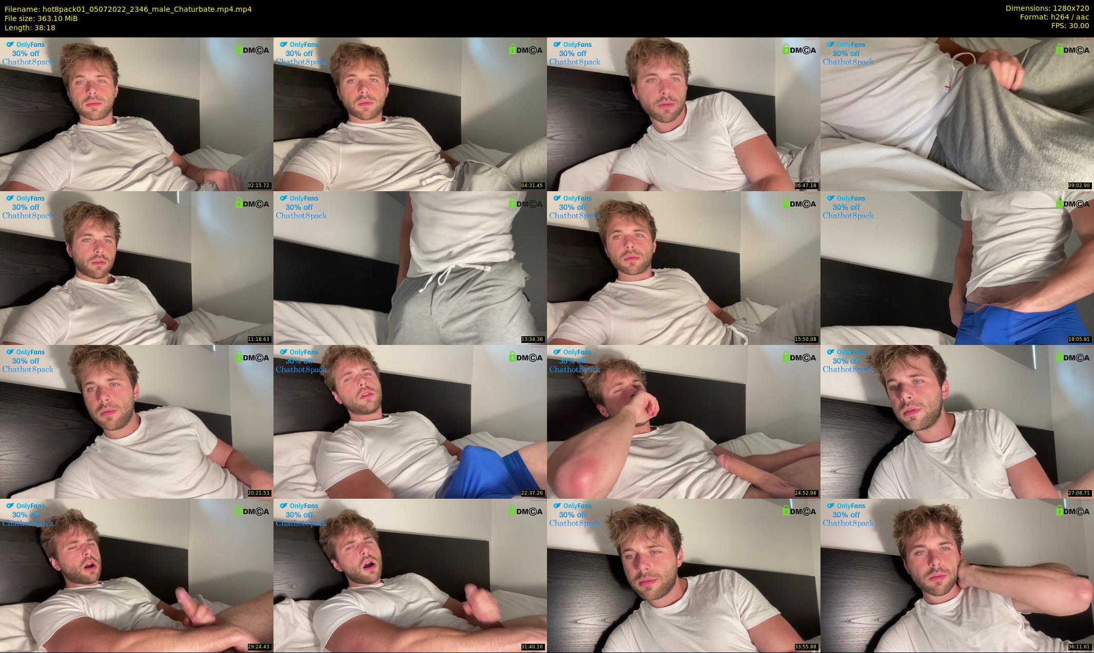 hot8pack01 — 39 minute Chaturbate male cam show recording, 720p, Jul 5, 2022