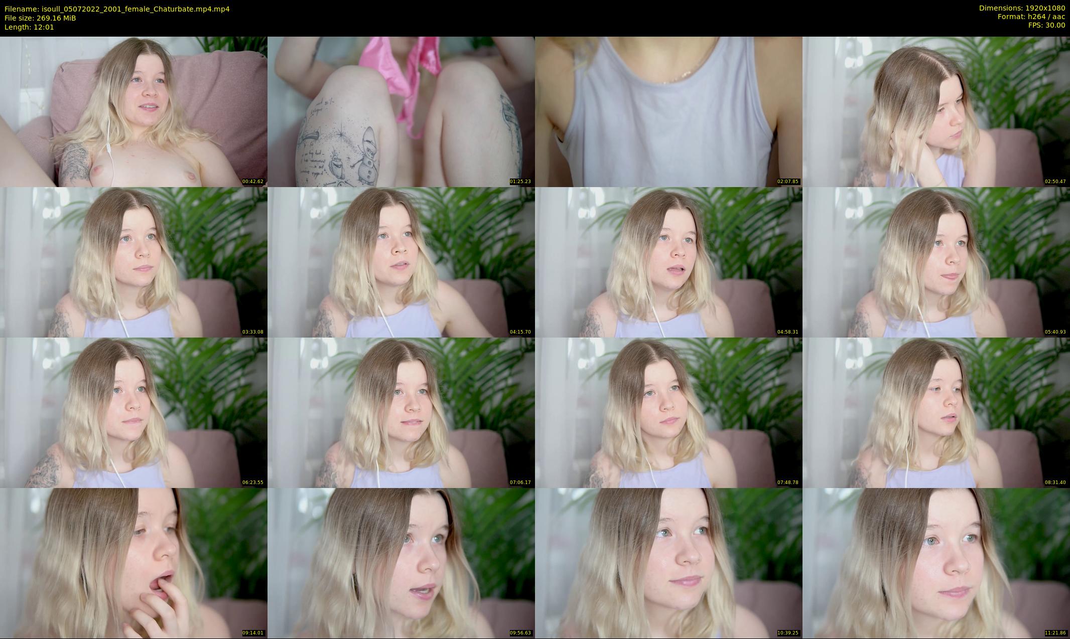 isoull — 13 minute Chaturbate female cam show recording, 1080p, Jul 5, 2022