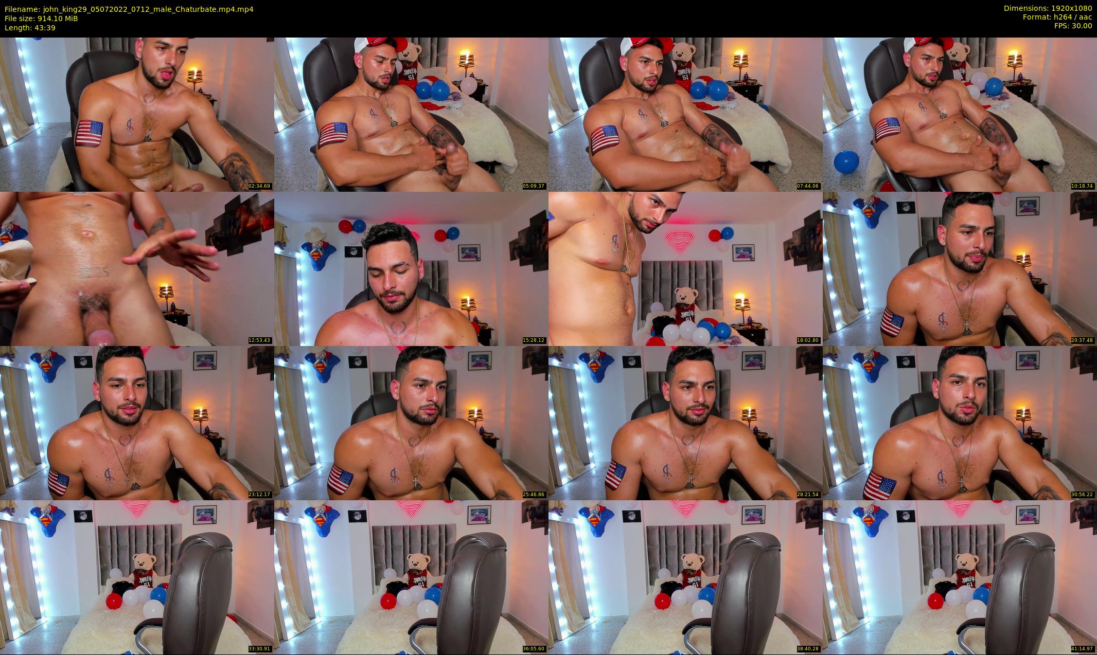 john_king29 — 44 minute Chaturbate male cam show recording, 1080p, Jul 5, 2022