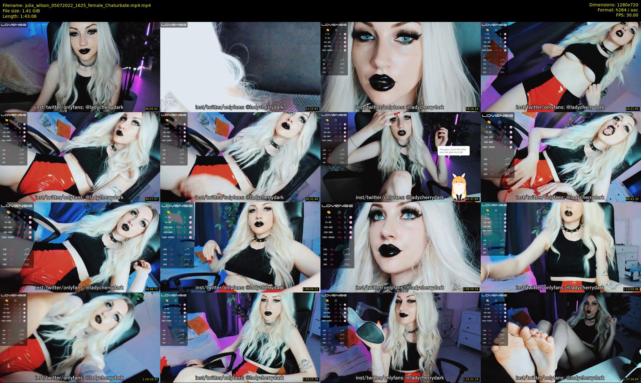 julia_wilson — 104 minute Chaturbate female cam show recording, 720p, Jul 5, 2022