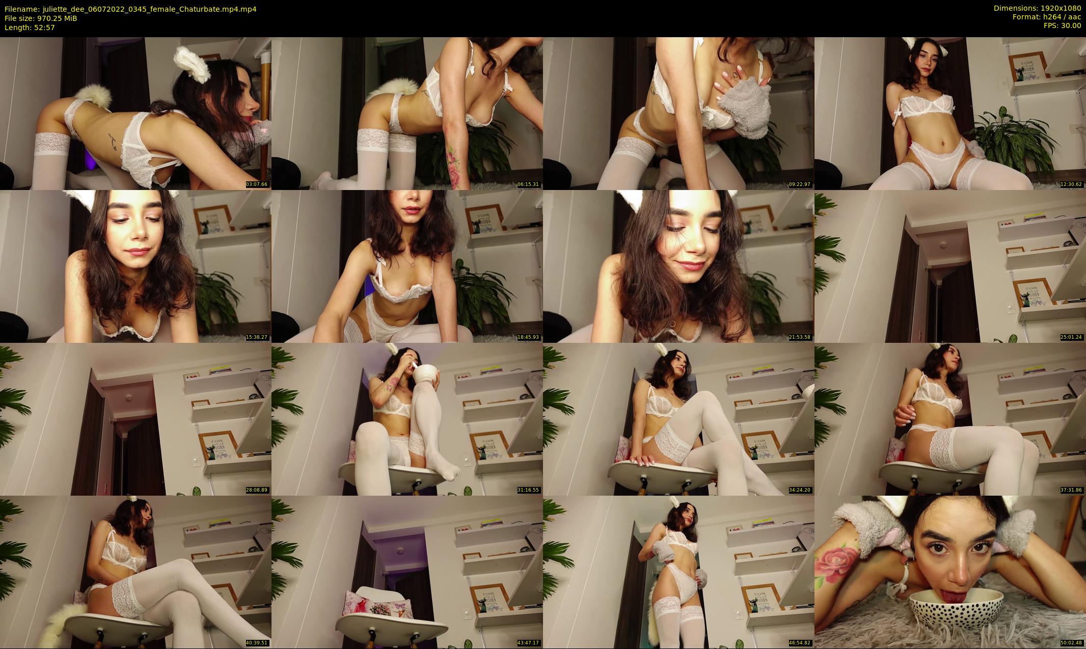 juliette_dee — 53 minute Chaturbate female cam show recording, 1080p, Jul 6, 2022