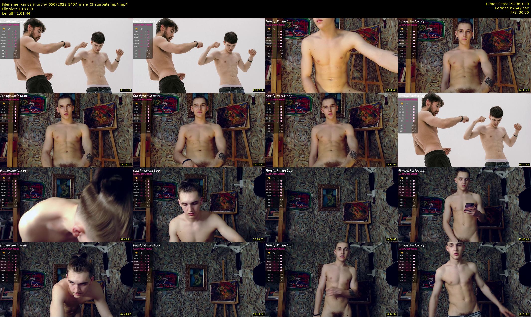 karlos_murphy — 62 minute Chaturbate male cam show recording, 1080p, Jul 5, 2022
