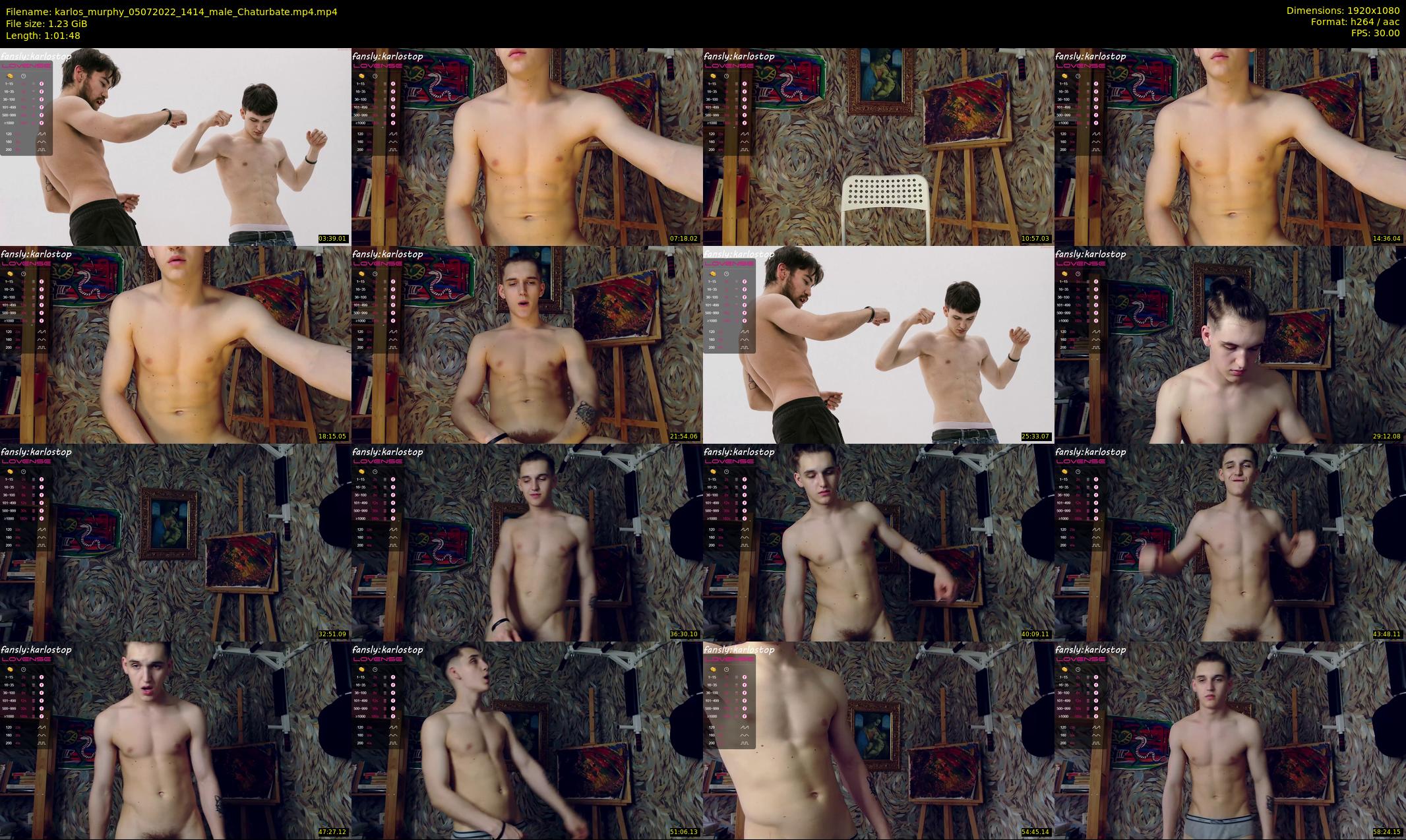 karlos_murphy — 62 minute Chaturbate male cam show recording, 1080p, Jul 5, 2022