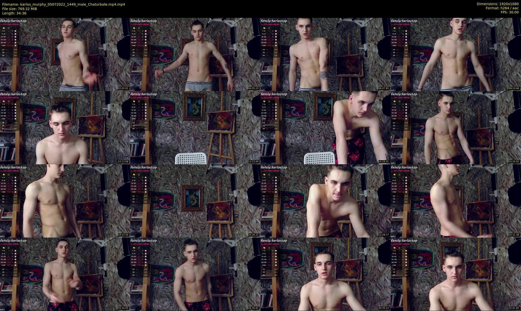 karlos_murphy — 35 minute Chaturbate male cam show recording, 1080p, Jul 5, 2022