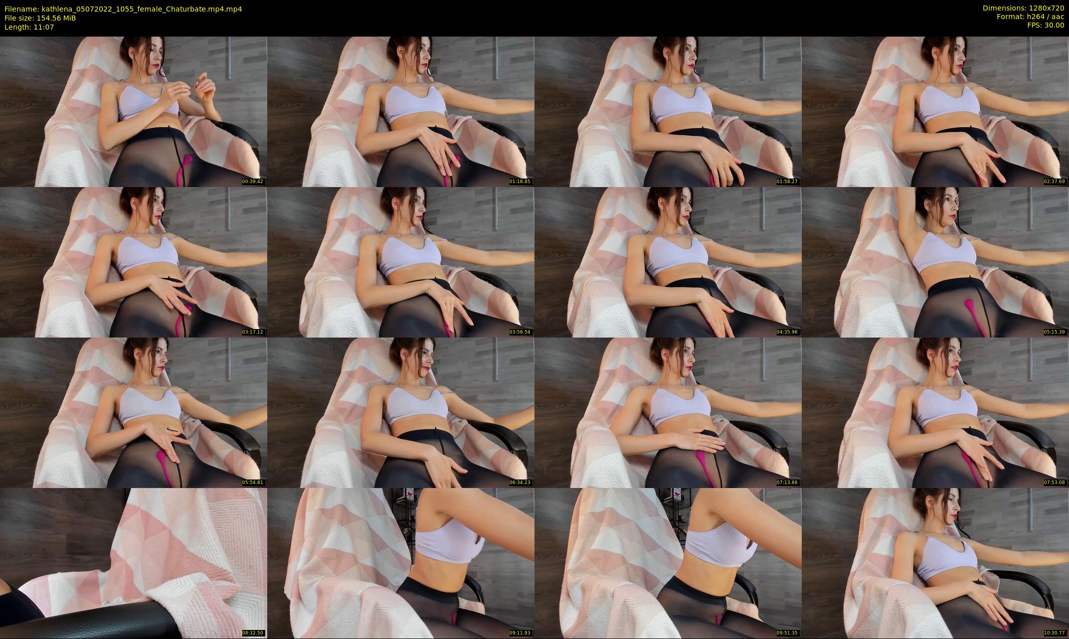 kathlena — 12 minute Chaturbate female cam show recording, 720p, Jul 5, 2022