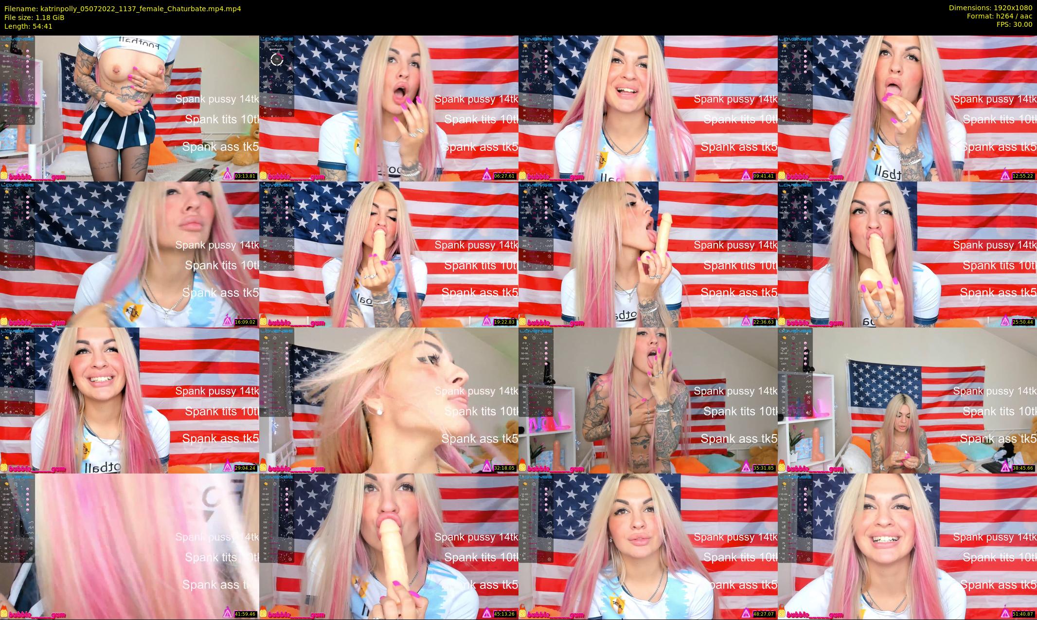 katrinpolly — 55 minute Chaturbate couple cam show recording, 1080p, Jul 5, 2022