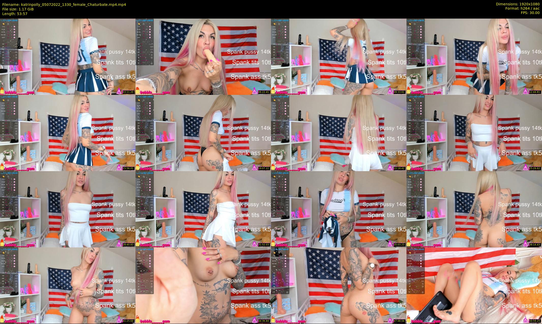 katrinpolly — 54 minute Chaturbate couple cam show recording, 1080p, Jul 5, 2022