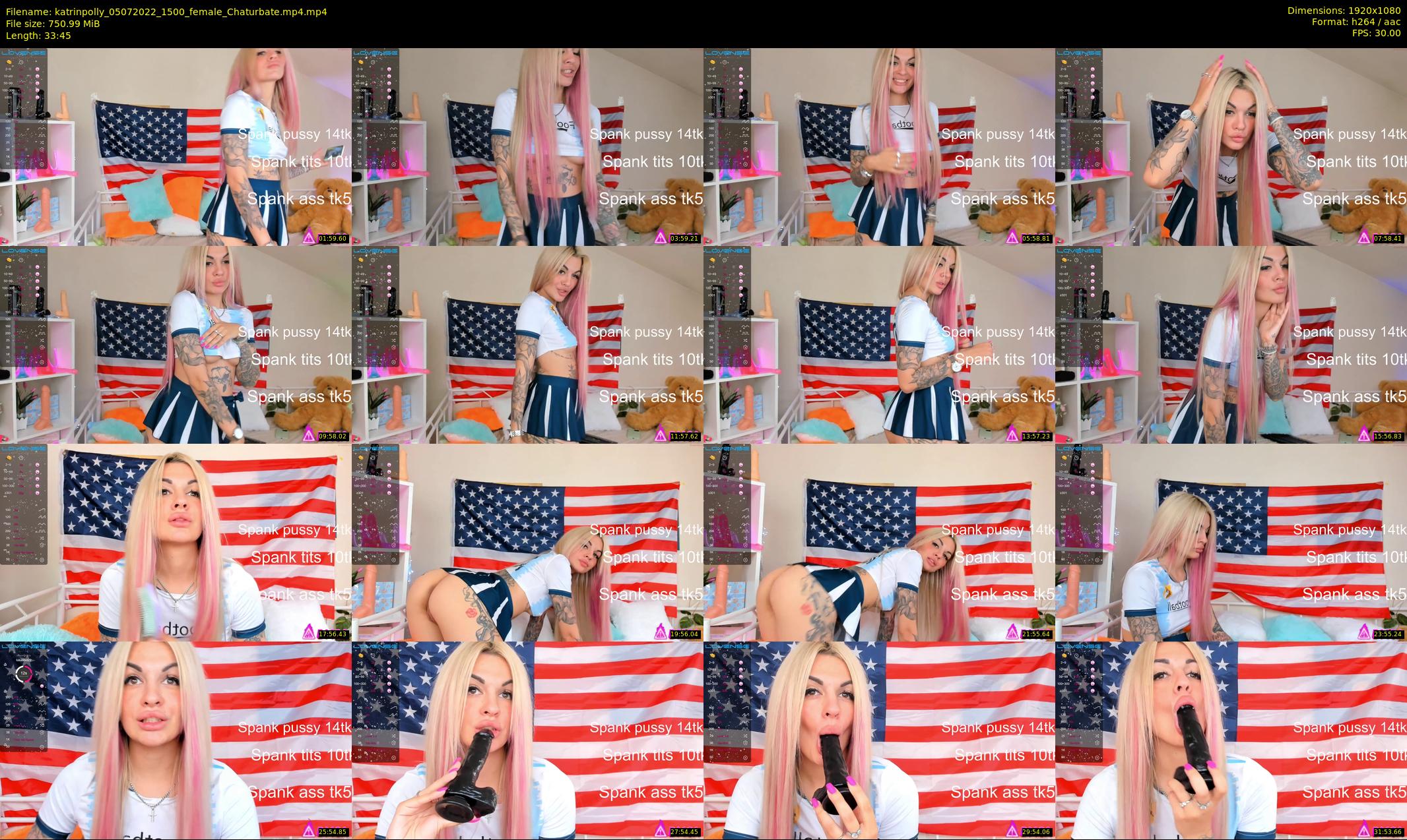 katrinpolly — 34 minute Chaturbate couple cam show recording, 1080p, Jul 5, 2022