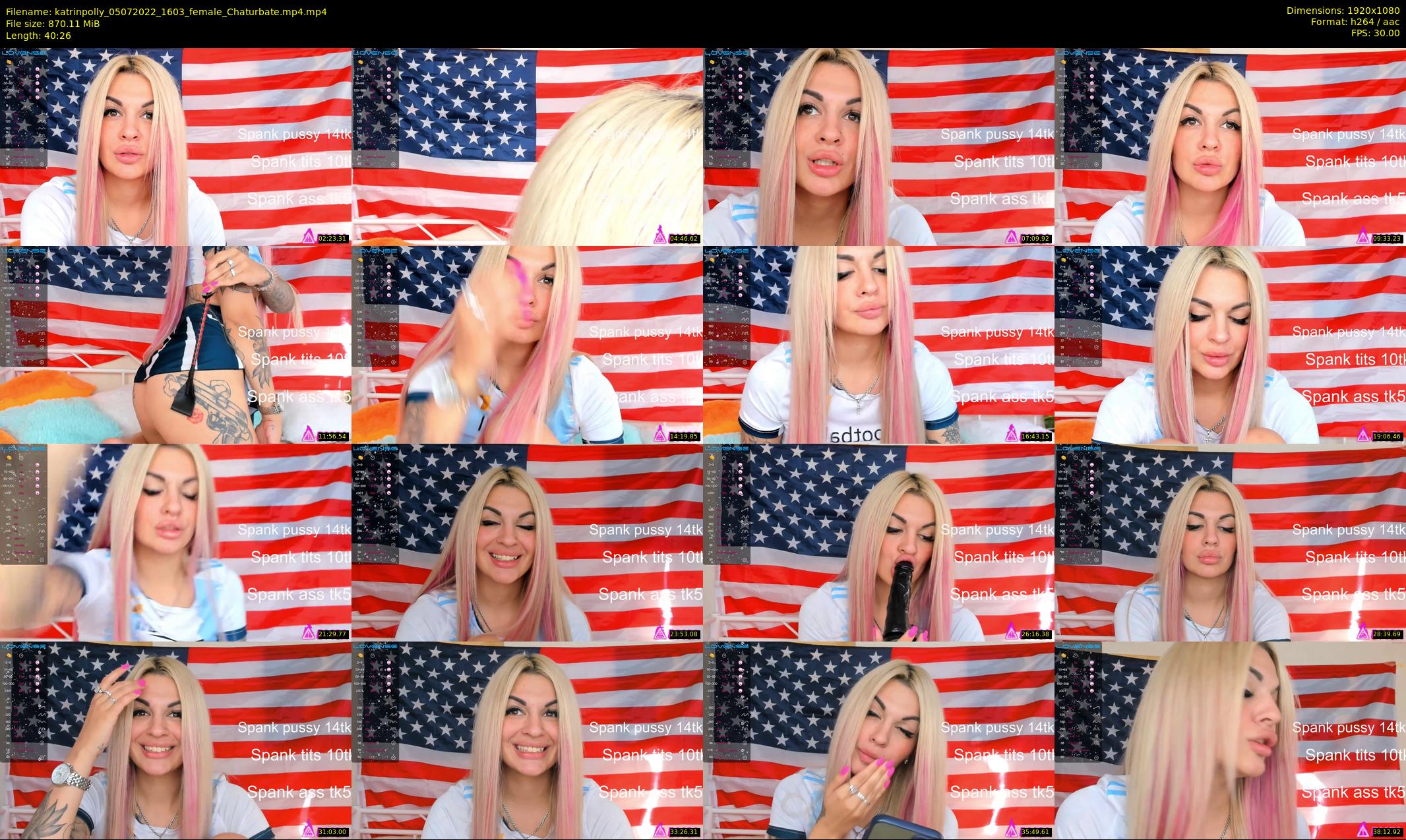 katrinpolly — 41 minute Chaturbate couple cam show recording, 1080p, Jul 5, 2022