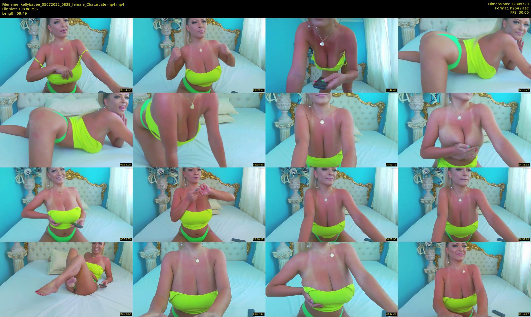 kellybabee — 10 minute Chaturbate female cam show recording, 720p, Jul 5, 2022